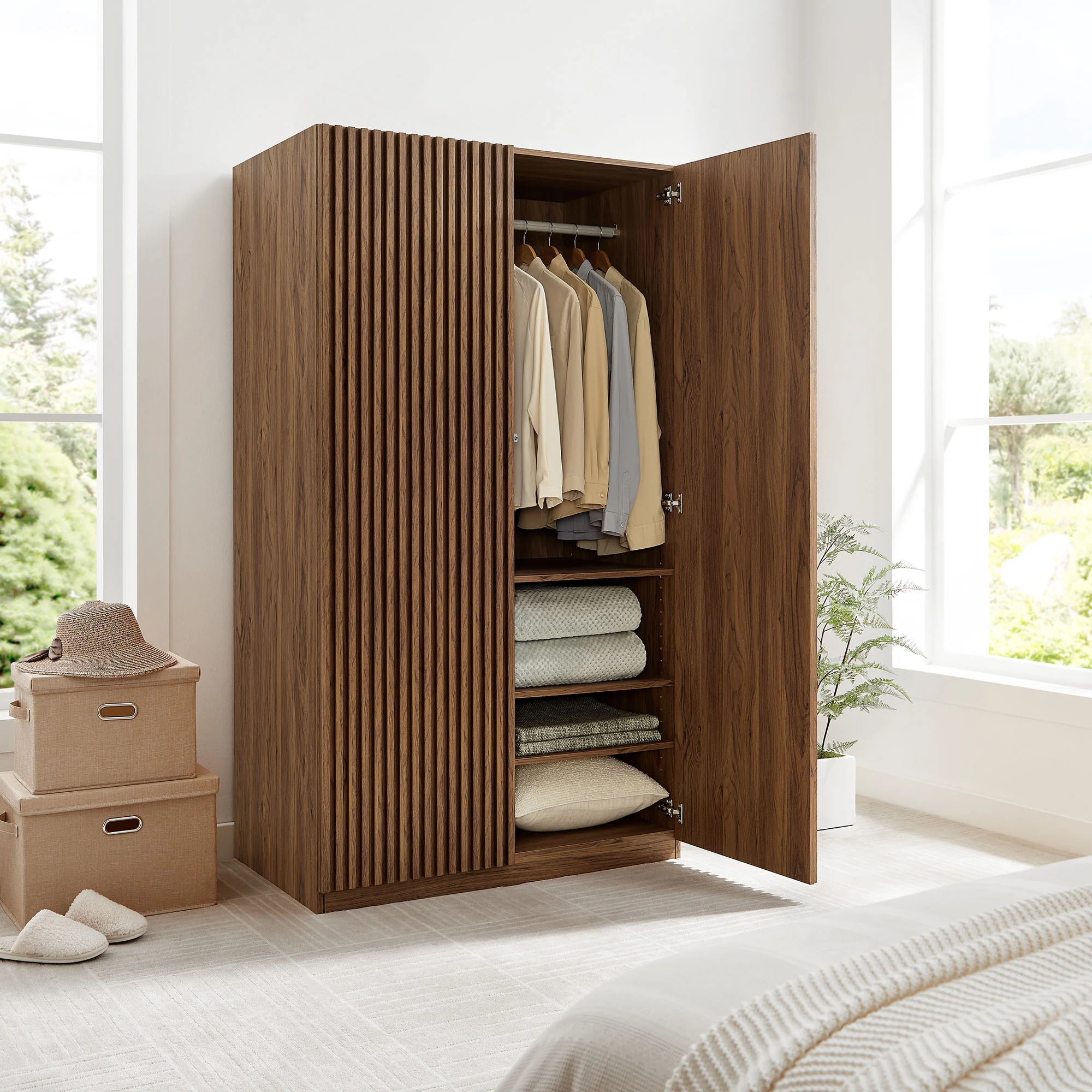 Render 2-Door Wardrobe Closet by Modway - Image 20