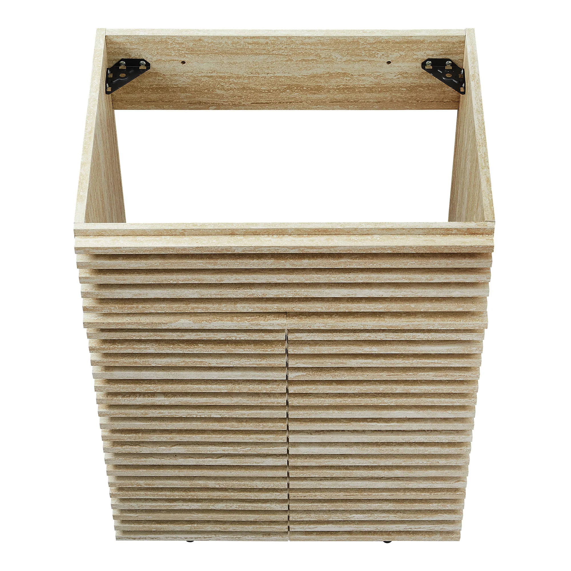Render 24" Faux Travertine Bathroom Vanity Cabinet (Sink Not Included) by Modway - Image 7