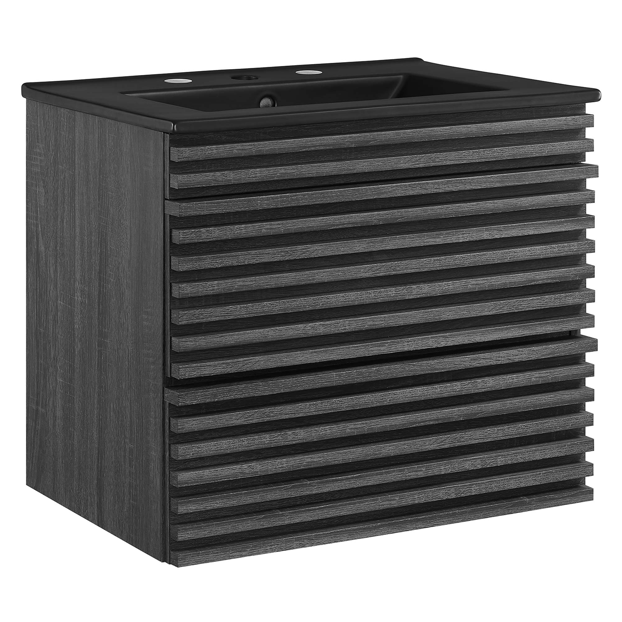 Render 24" Wall-Mount Bathroom Vanity by Modway - Image 2