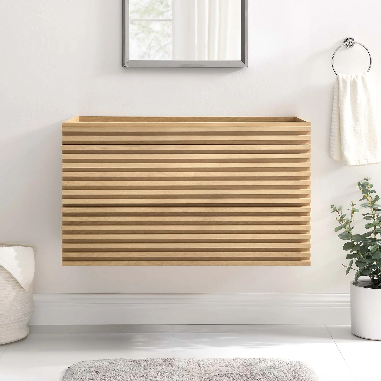 Render 36" Wall-Mount Bathroom Vanity Cabinet By Modway - EEI-4339 - Image 17