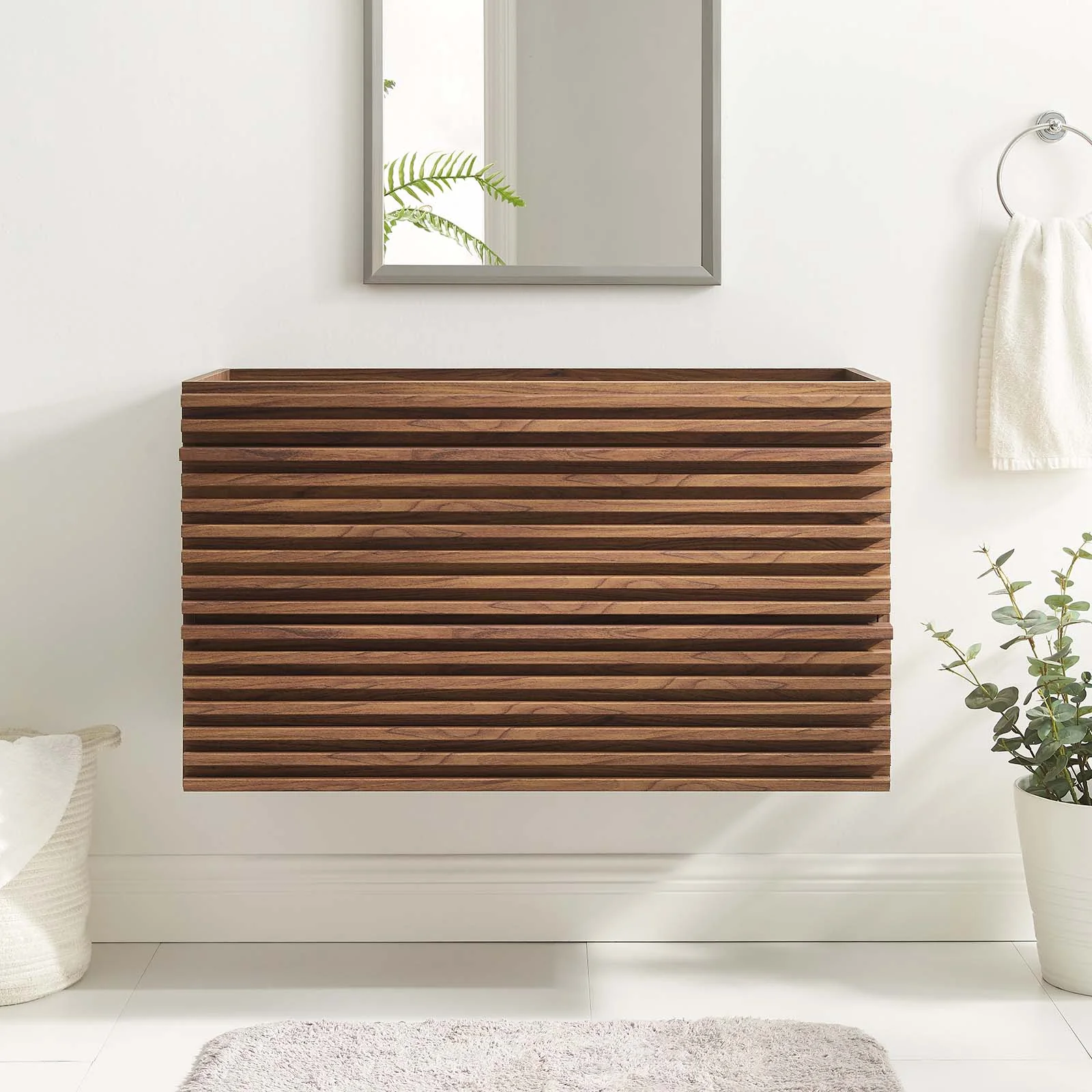 Render 36" Wall-Mount Bathroom Vanity Cabinet By Modway - EEI-4339 - Image 25