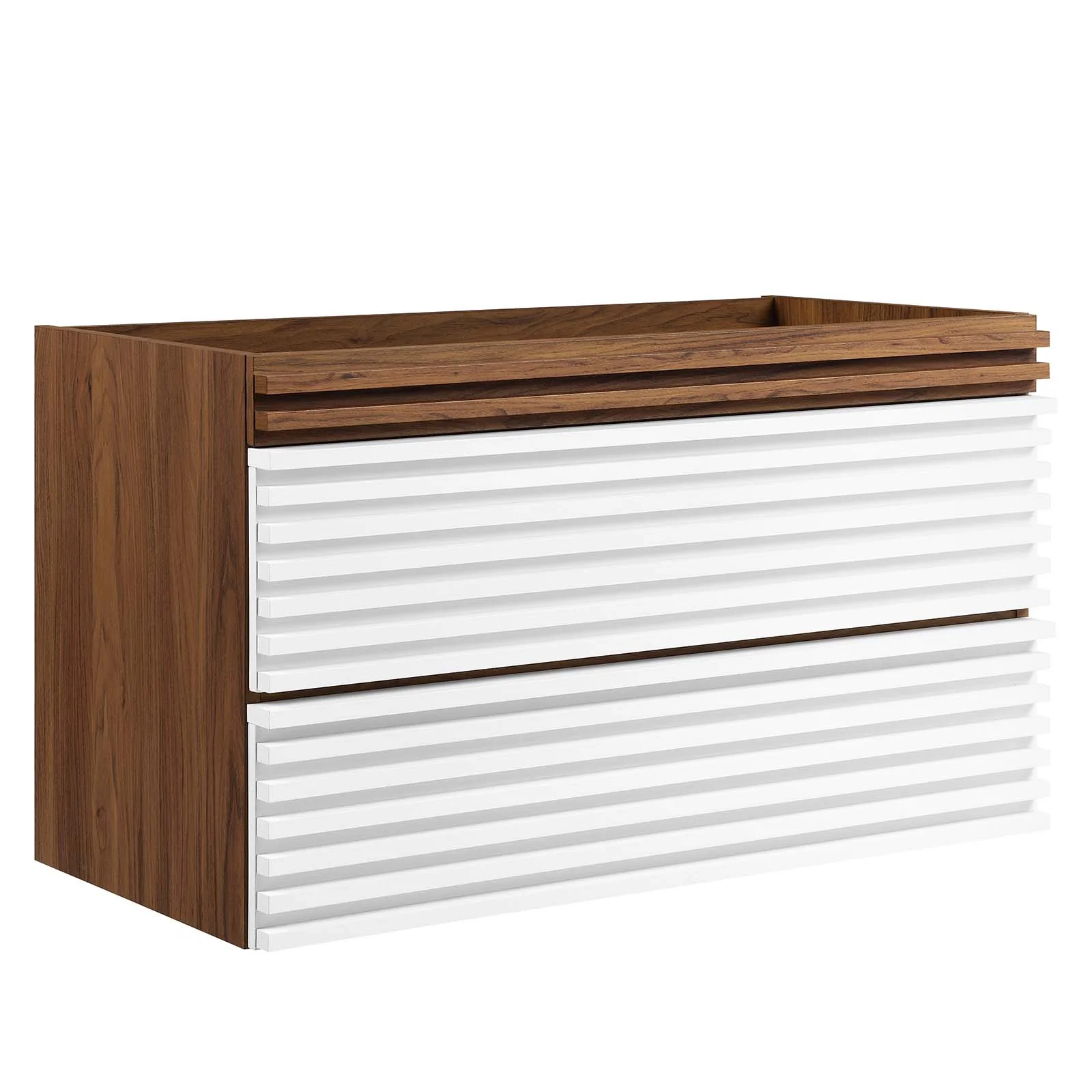 Render 36" Wall-Mount Bathroom Vanity Cabinet By Modway - EEI-4339 - Image 42