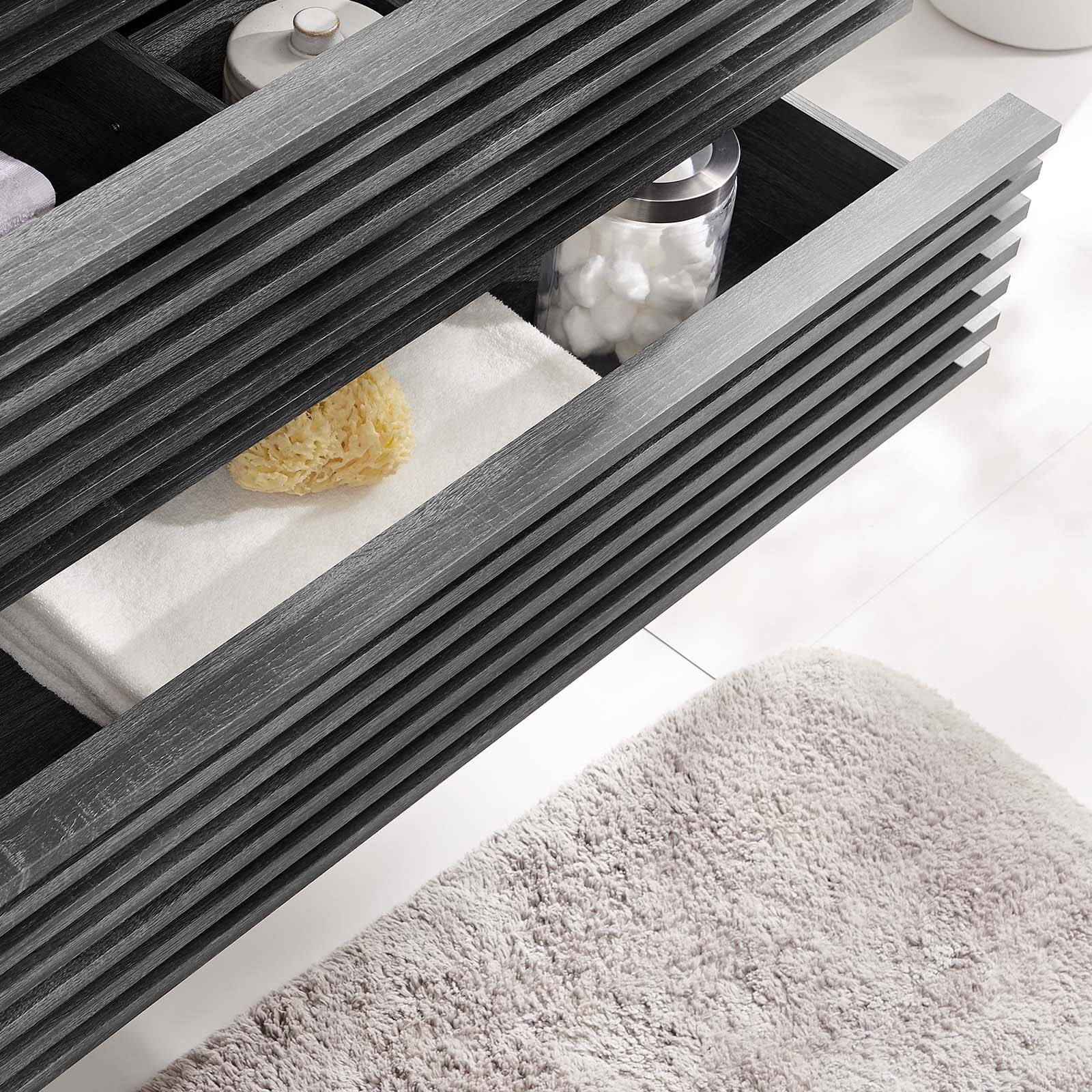 Render 36" Wall-Mount Bathroom Vanity Cabinet By Modway - EEI-4339 - Image 7