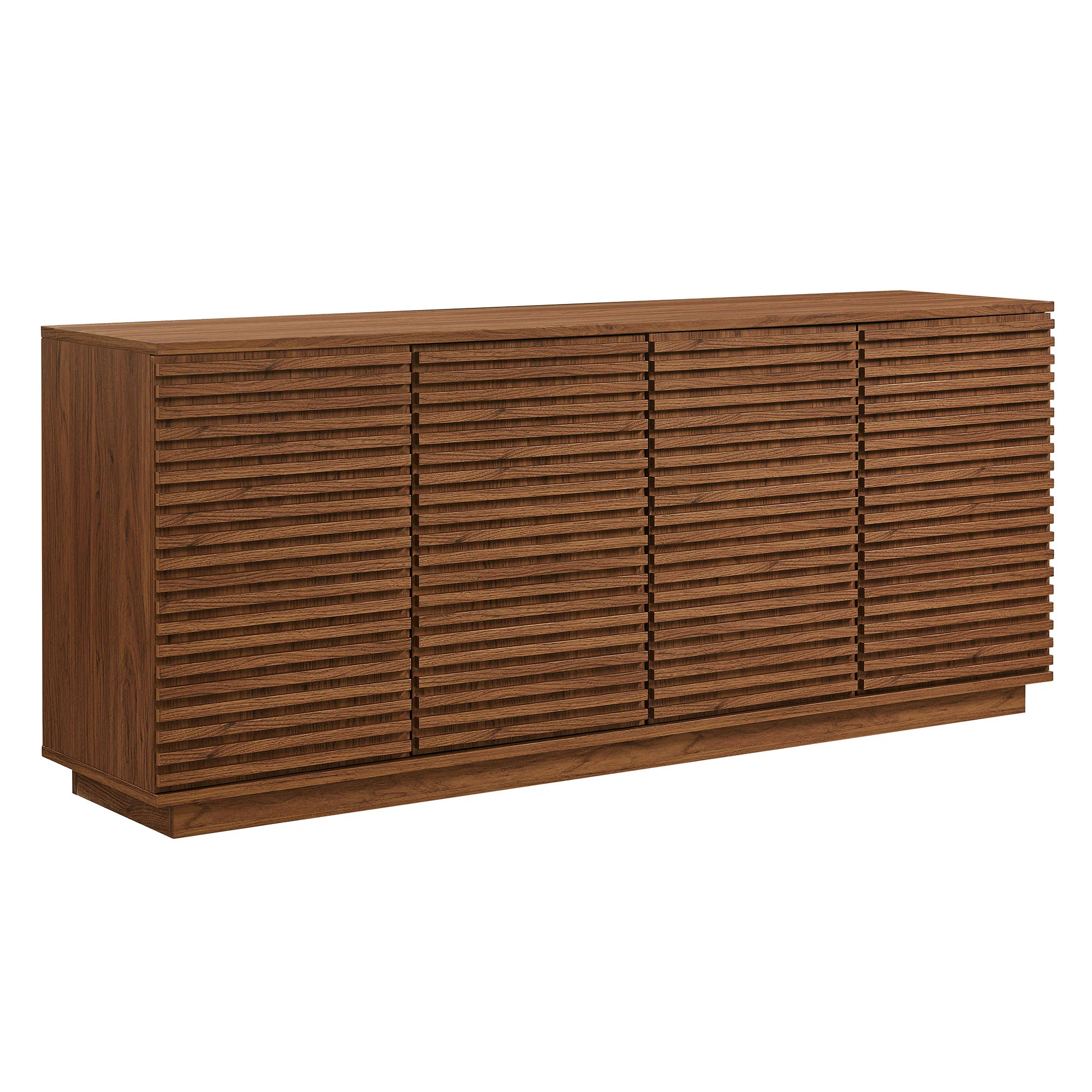 Render 4-Door Fluted Sideboard Cabinet TV Stand by Modway - Image 11