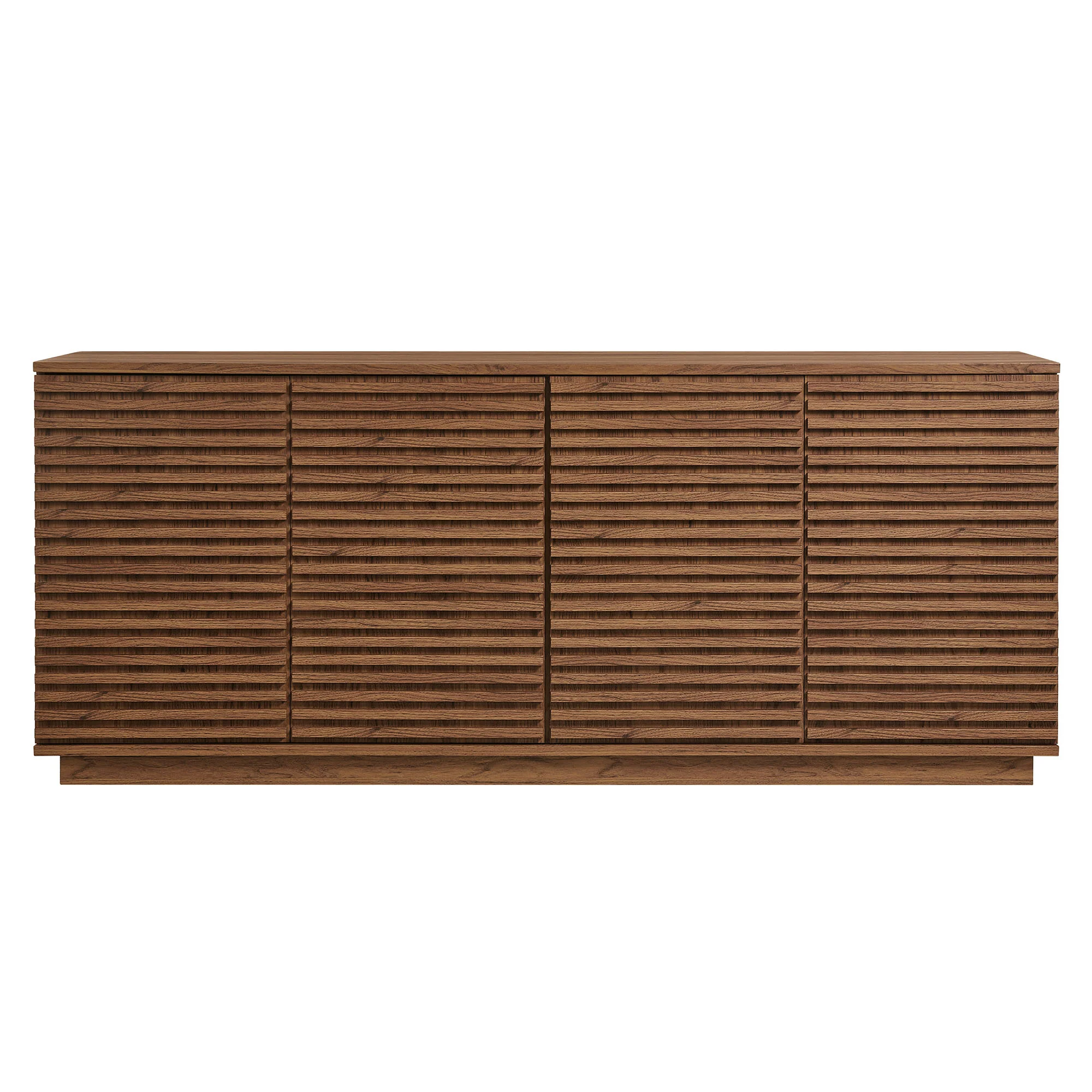 Render 4-Door Fluted Sideboard Cabinet TV Stand by Modway - Image 13