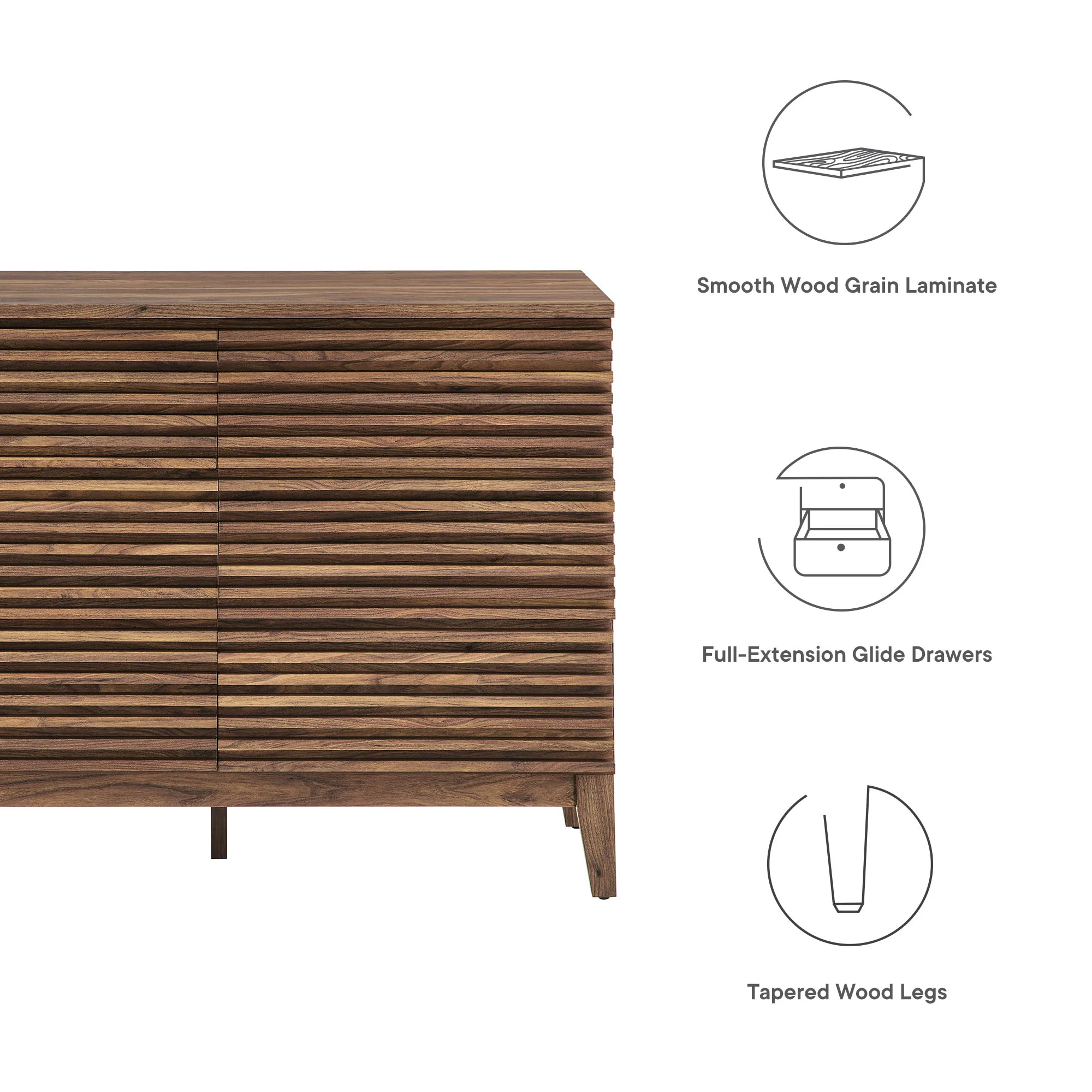 Render 47Ó 6-Drawer Dresser by Modway - Image 7