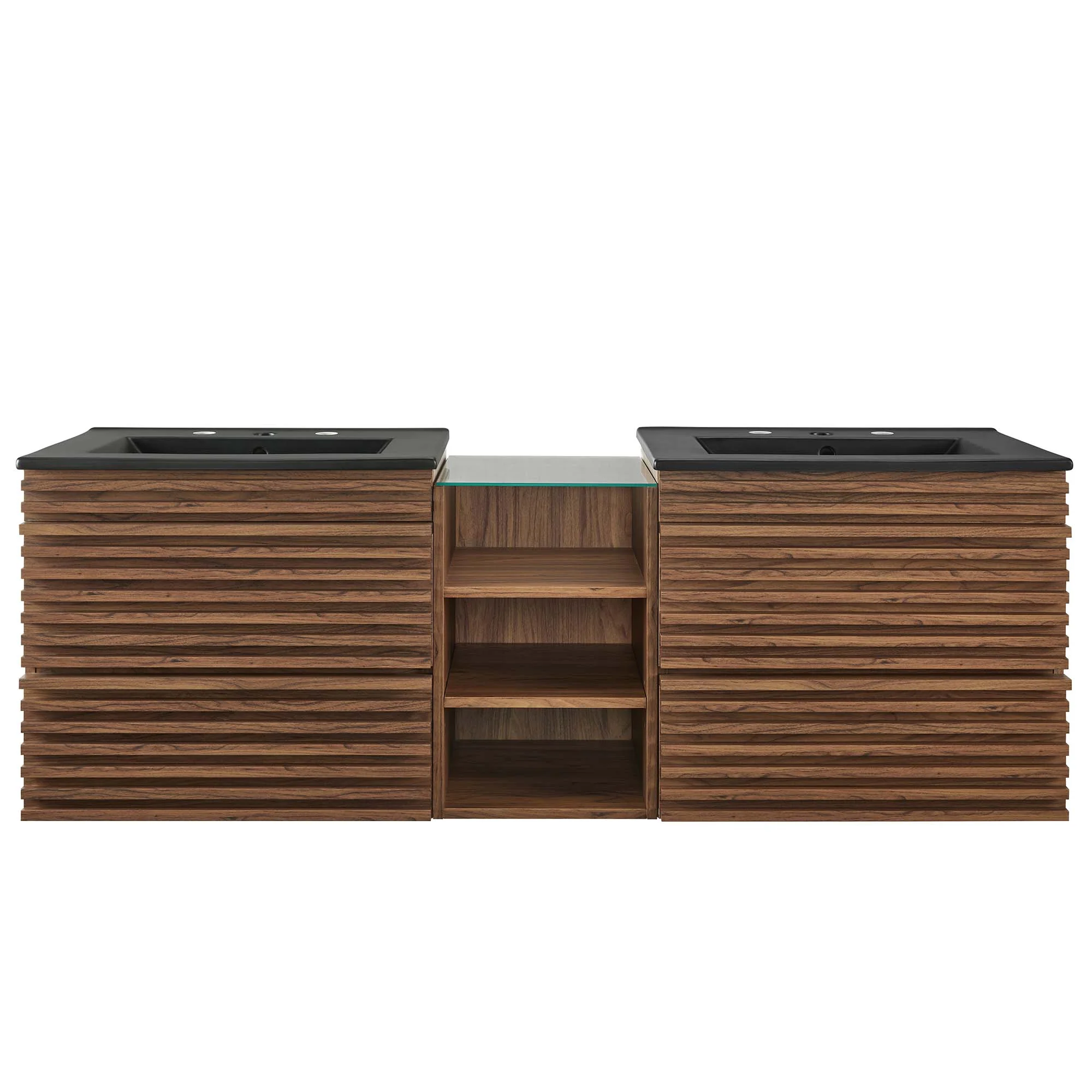 Render 62" Wall-Mount Double Sink Bathroom Vanity by Modway - Image 4