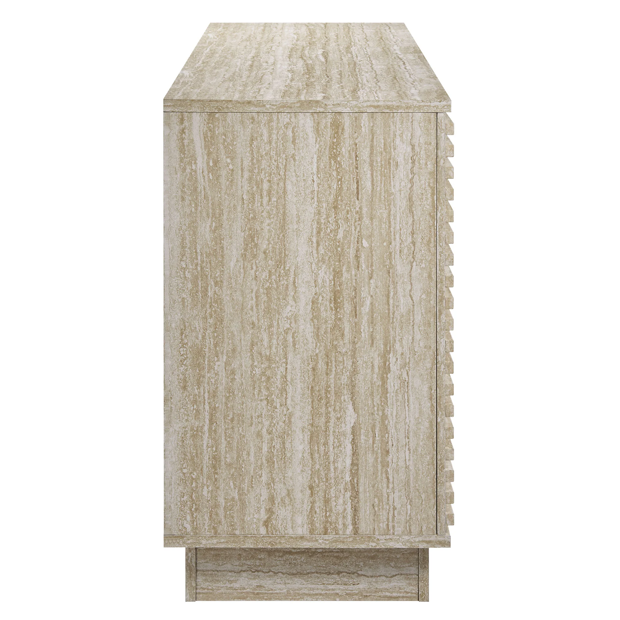 Render 70" Faux Travertine Sideboard Cabinet TV Stand by Modway - Image 5