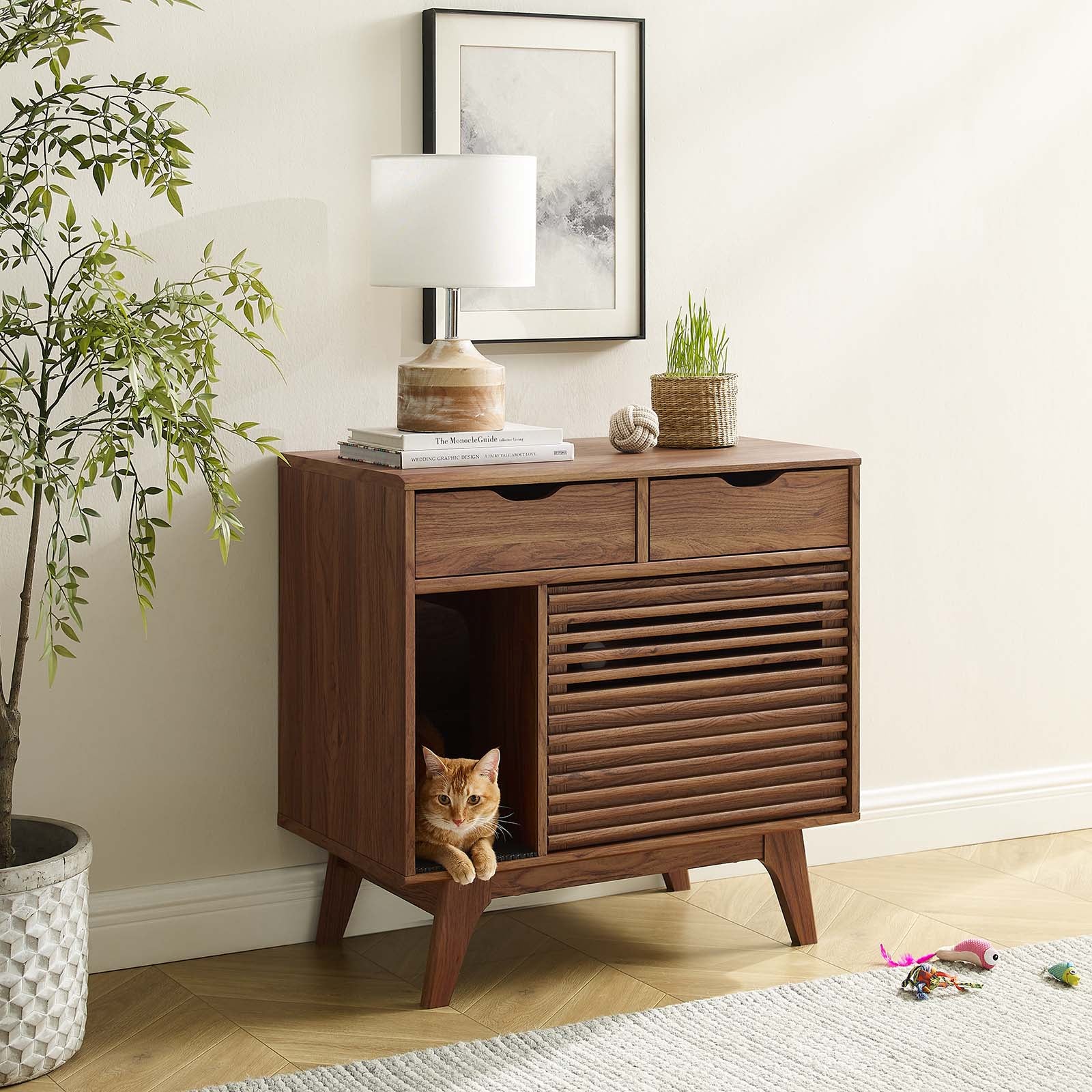 Render Cat Cabinet By Modway - EEI-6796 - Image 22