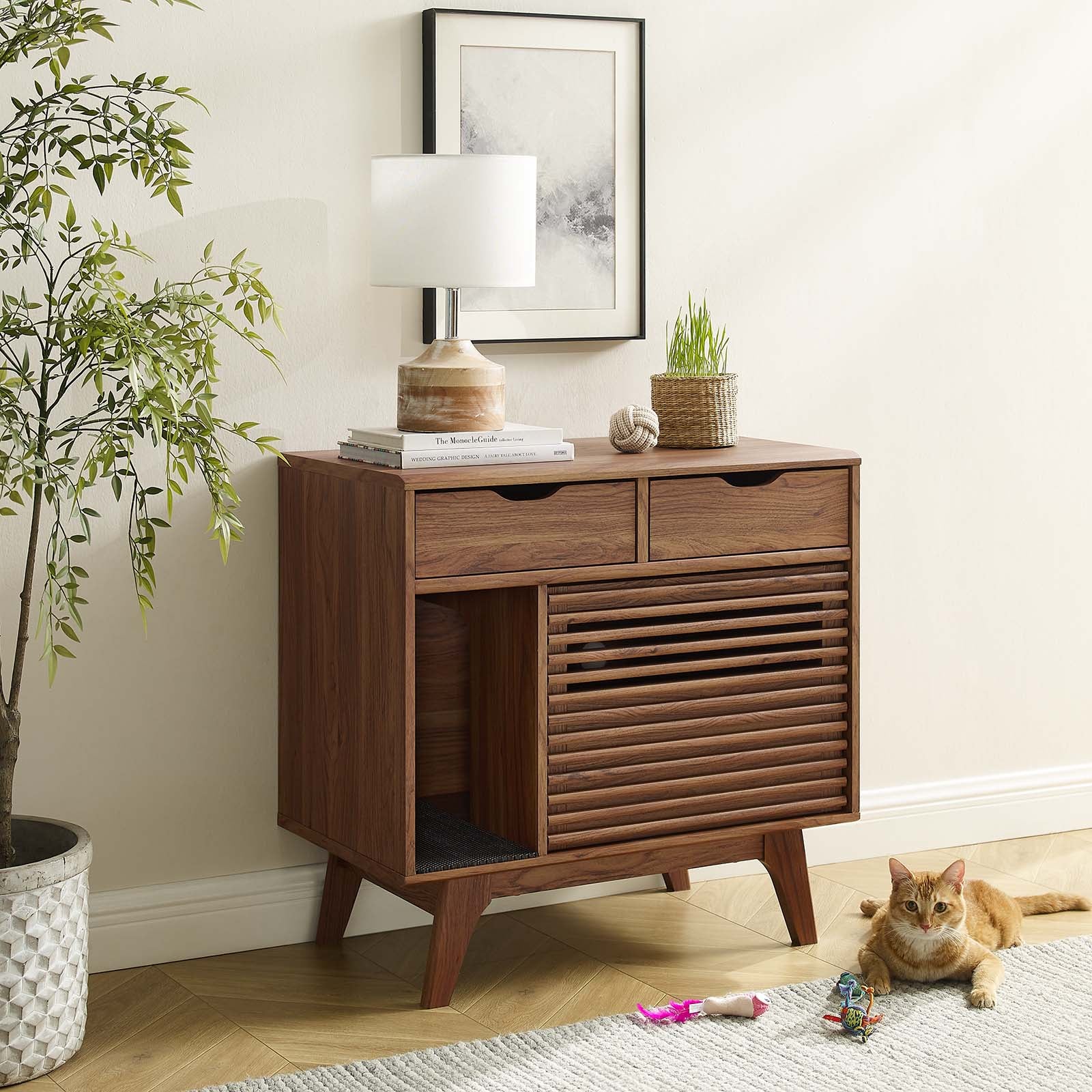 Render Cat Cabinet By Modway - EEI-6796 - Image 24
