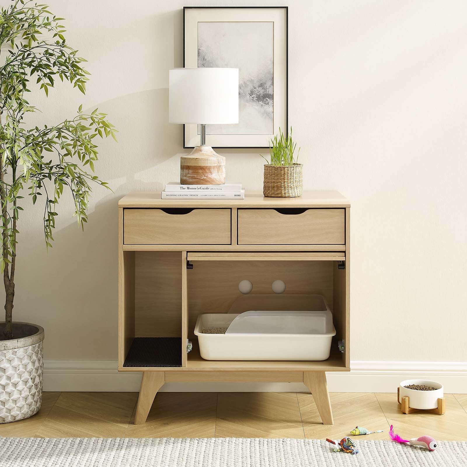 Render Cat Cabinet By Modway - EEI-6796 - Image 7