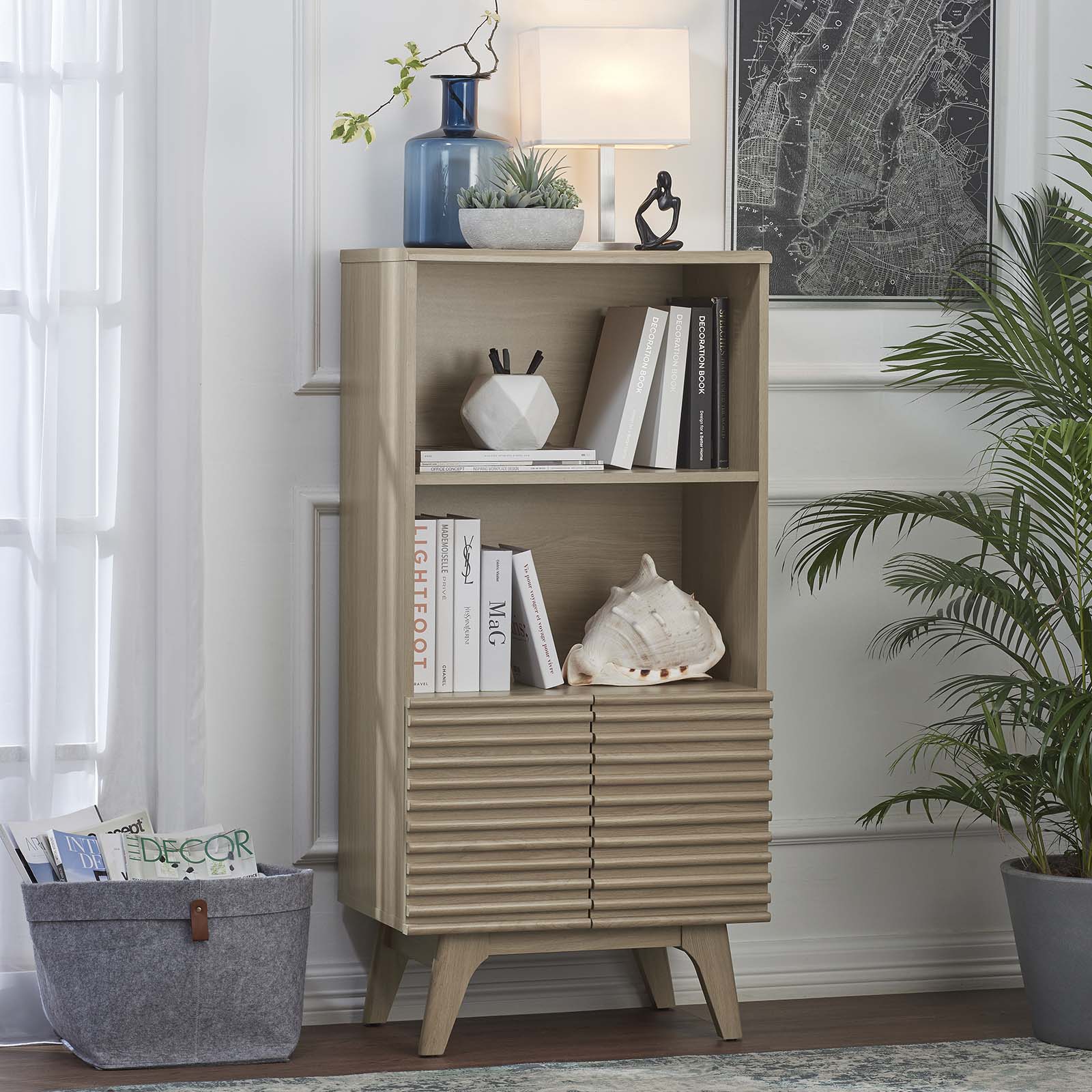 Render Display Cabinet Bookshelf By Modway - EEI-6229 - Image 11