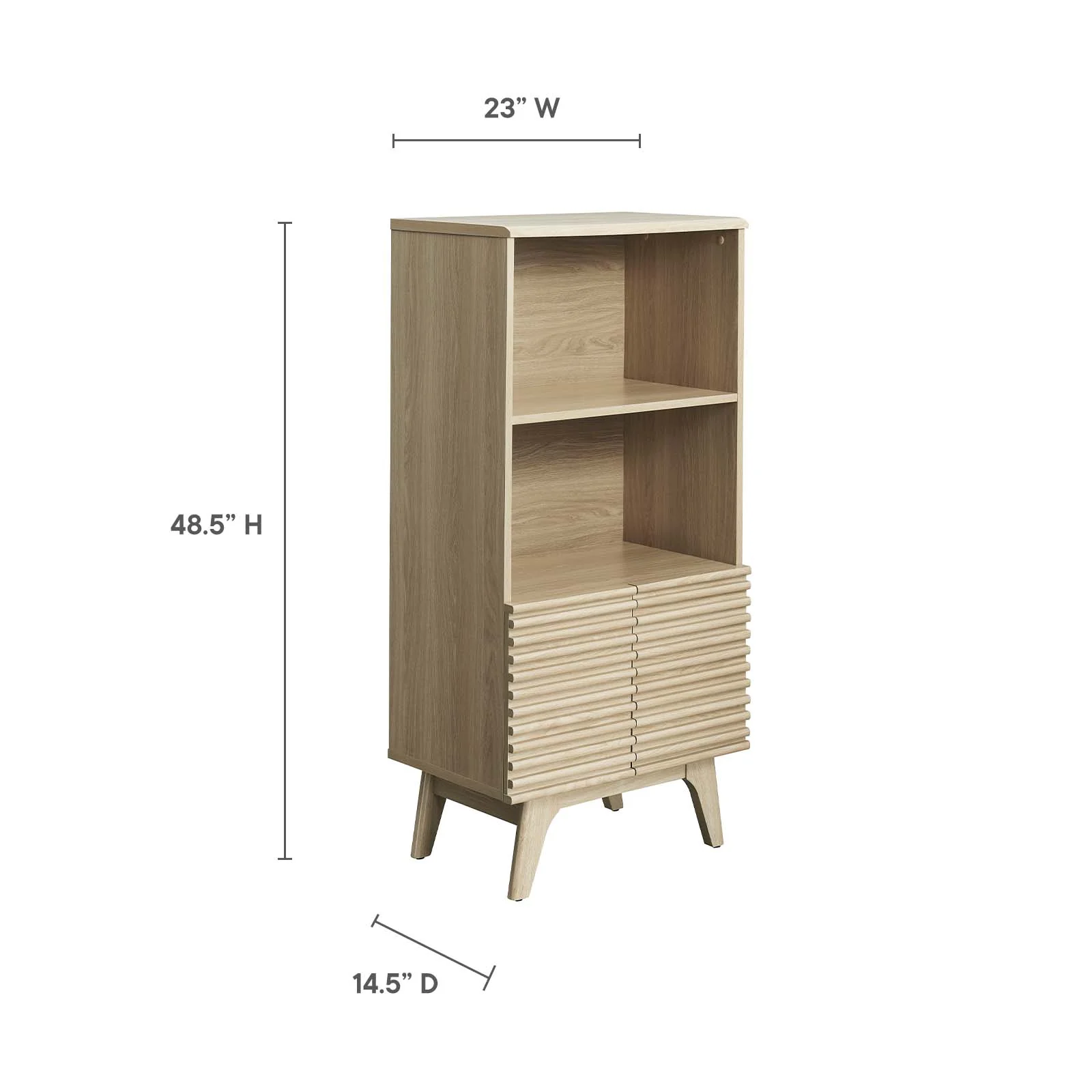 Render Display Cabinet Bookshelf By Modway - EEI-6229 - Image 16