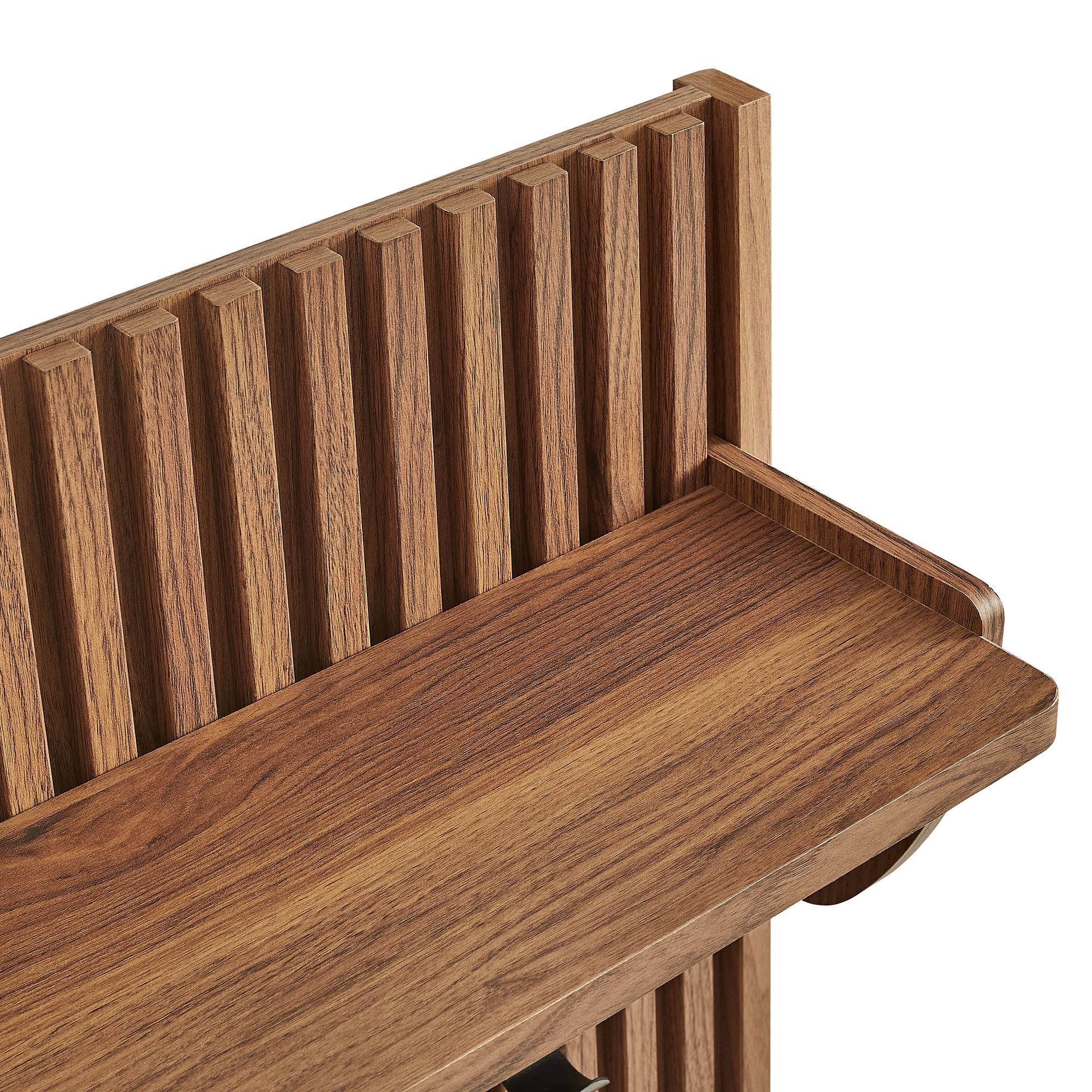 Render Fluted Coat Rack Panel With Shelf by Modway - Image 12