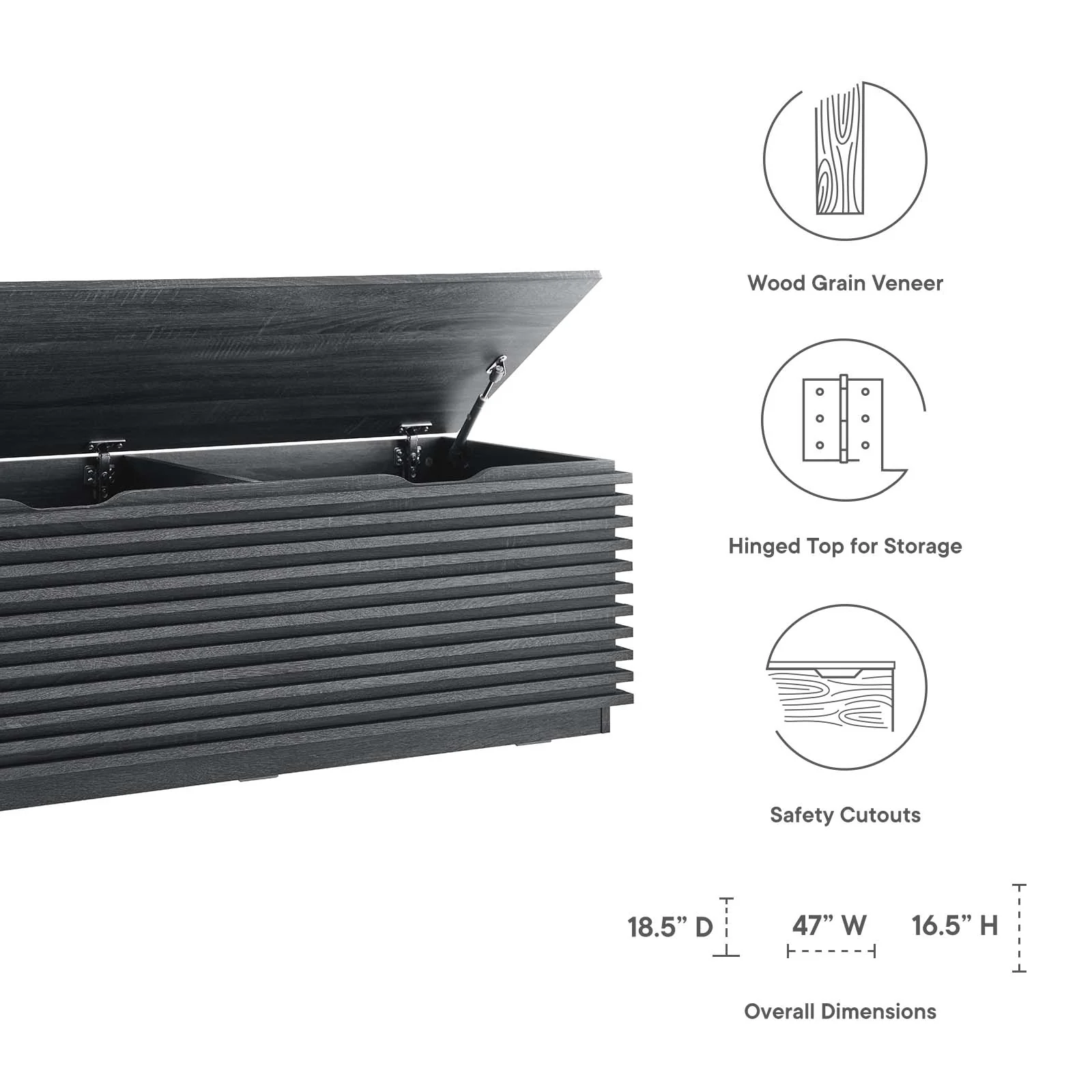 Render Storage Bench By Modway - EEI-6057 - Image 6