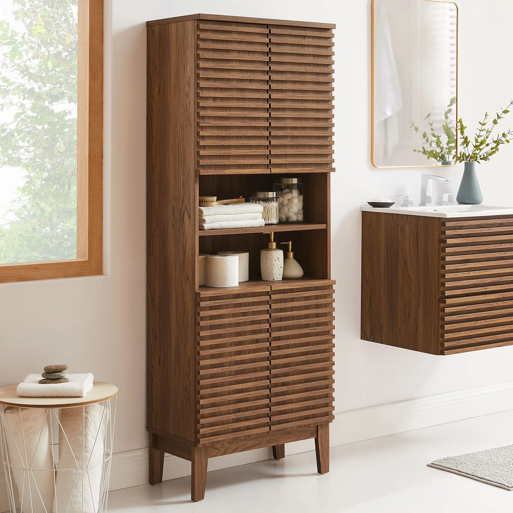 Render Tall Bathroom Storage Cabinet by Modway - Image 18