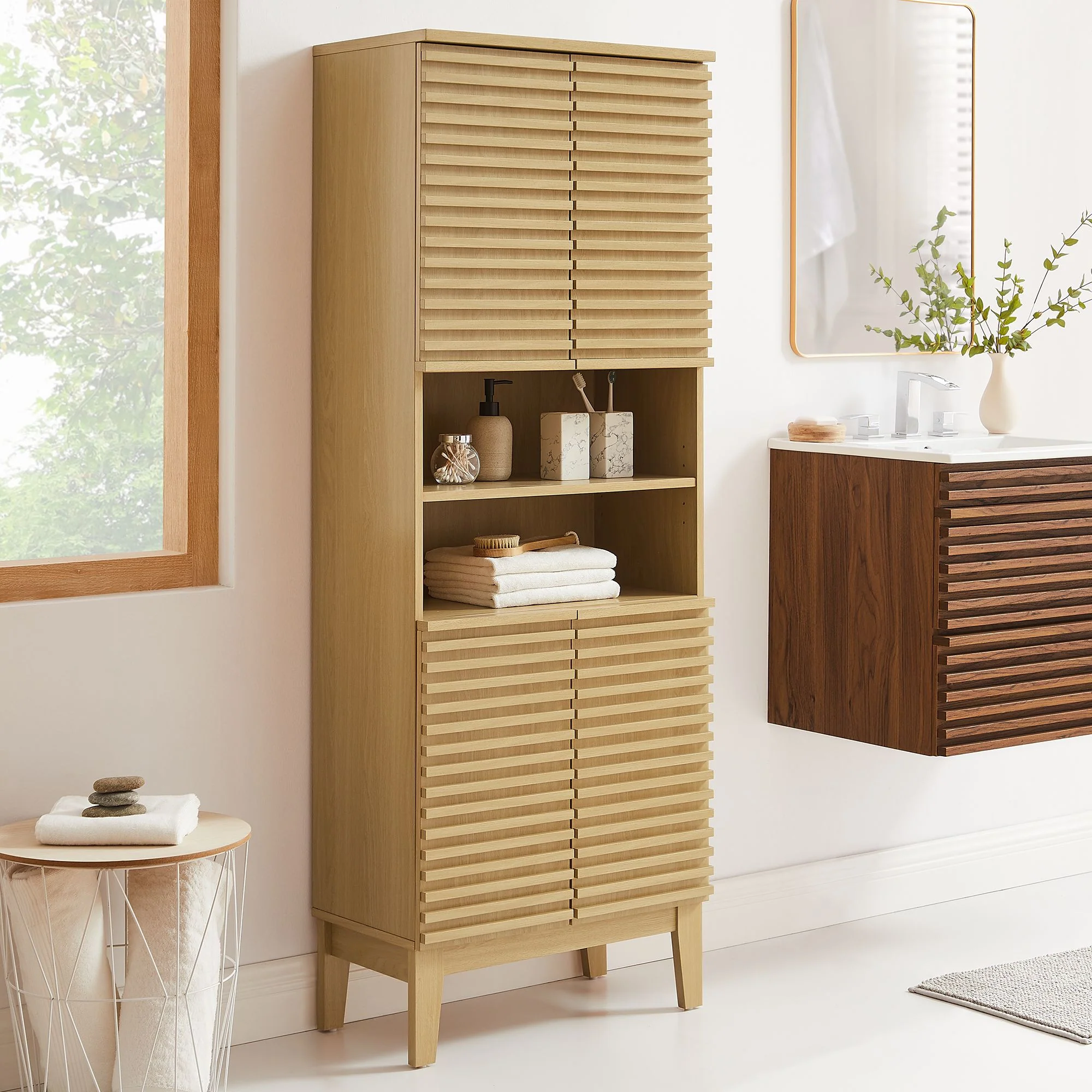 Render Tall Bathroom Storage Cabinet by Modway - Image 8