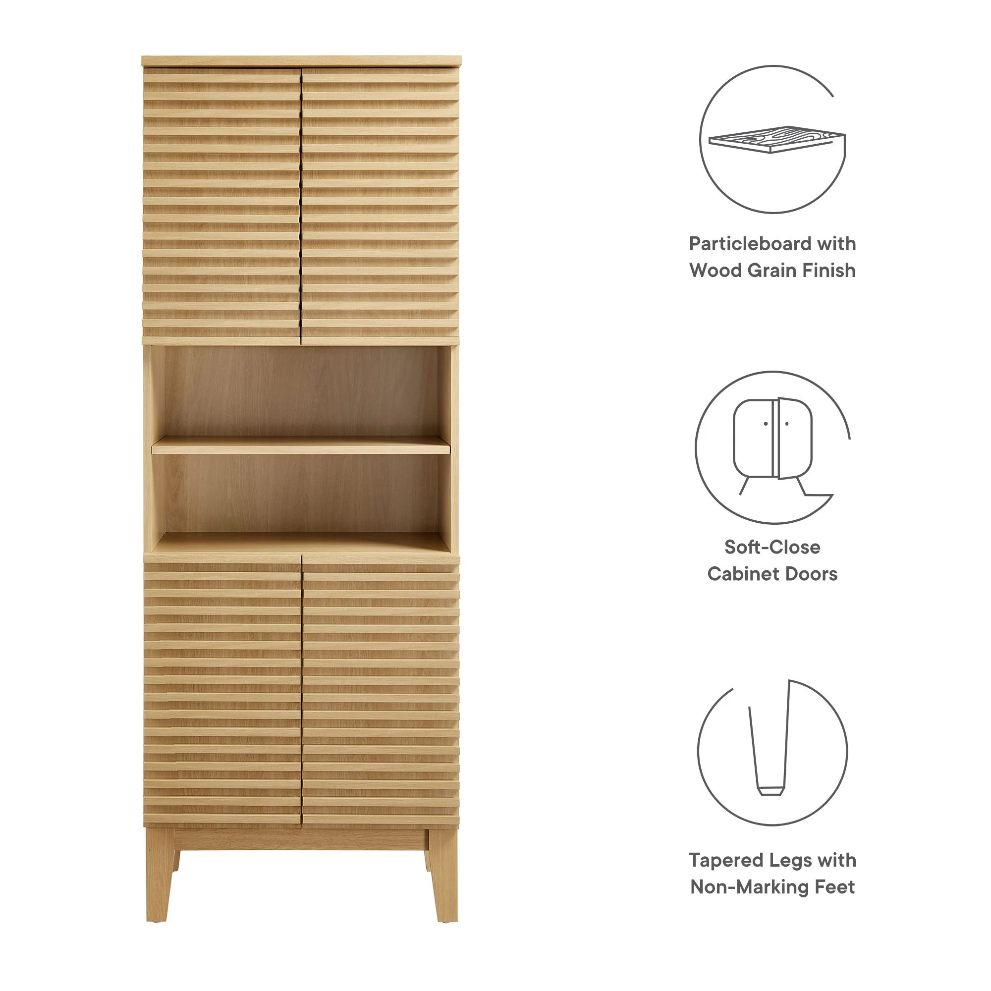 Render Tall Bathroom Storage Cabinet by Modway - Image 9