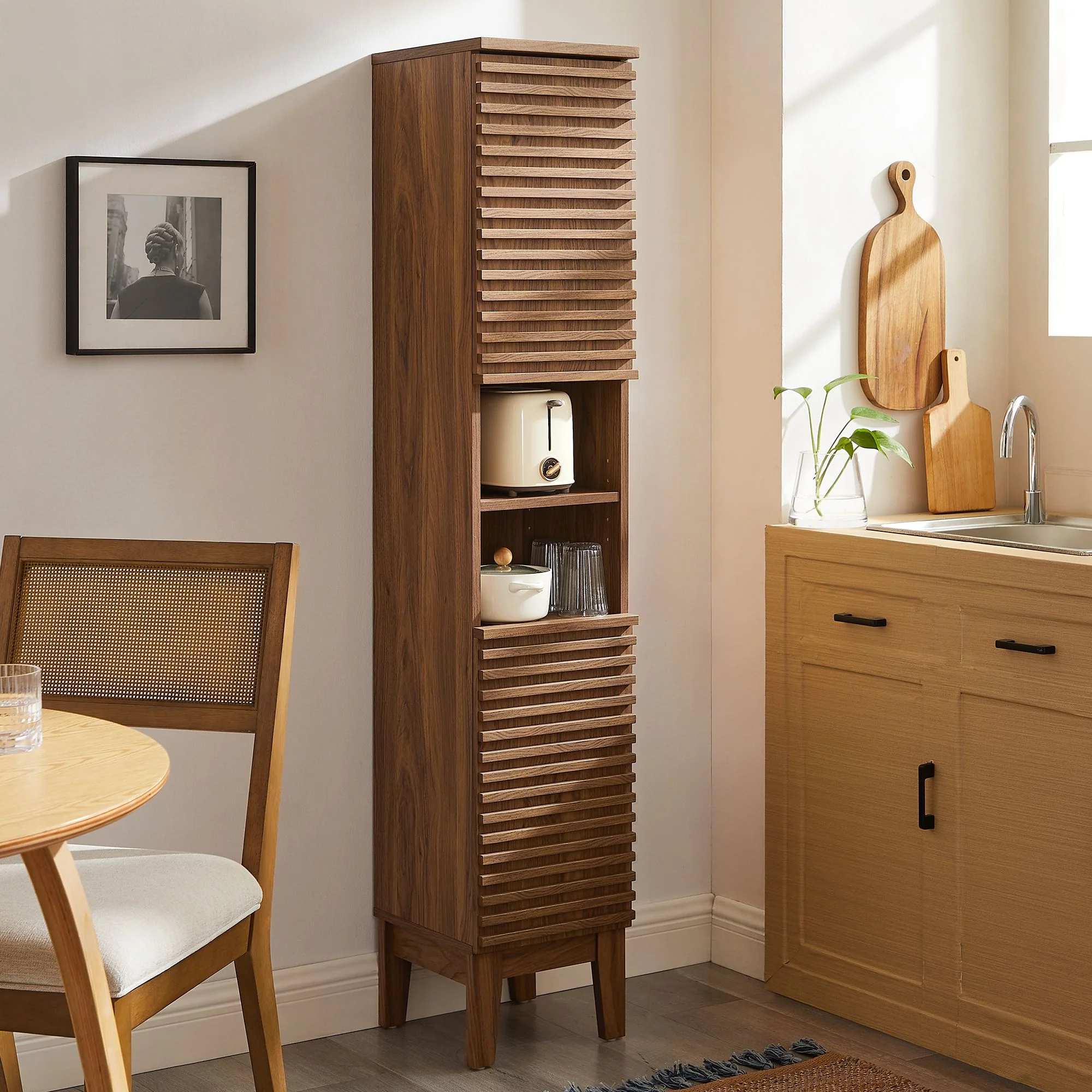 Render Tall Narrow Bathroom Storage Cabinet by Modway - Image 16