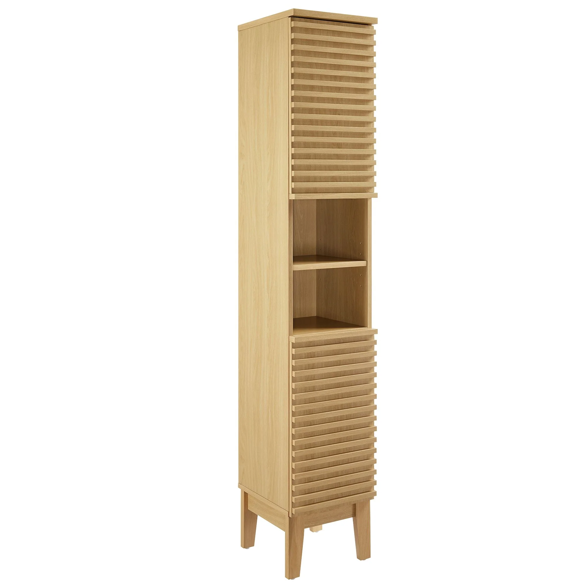 Render Tall Narrow Bathroom Storage Cabinet by Modway - Image 2