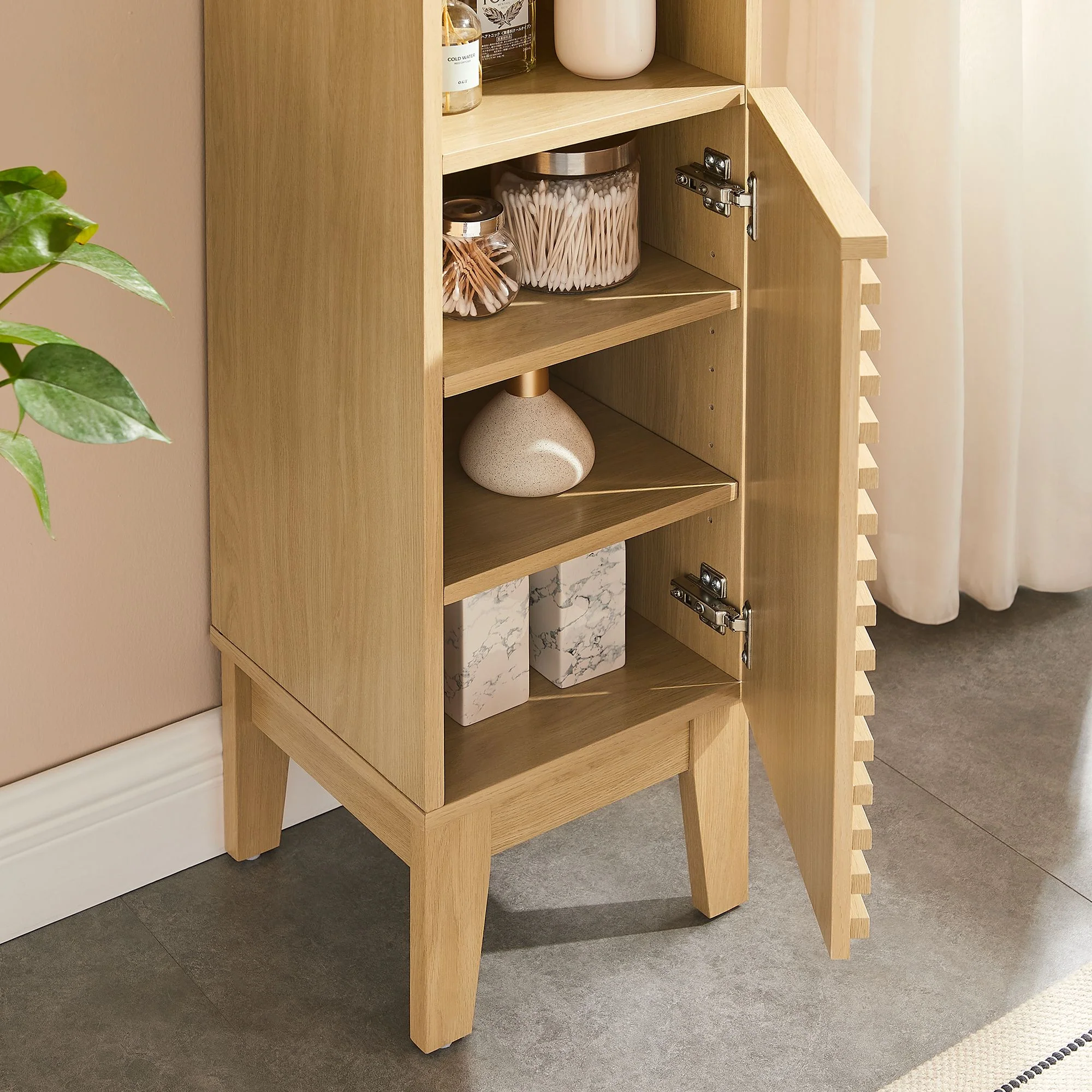 Render Tall Narrow Bathroom Storage Cabinet by Modway - Image 7