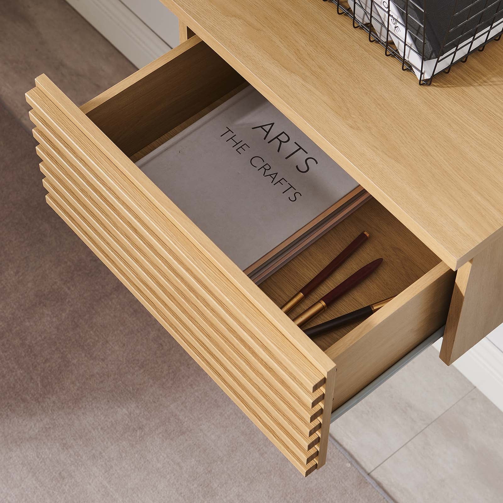 Render Wall Mount Corner Office Desk By Modway - EEI-6181 - Image 16