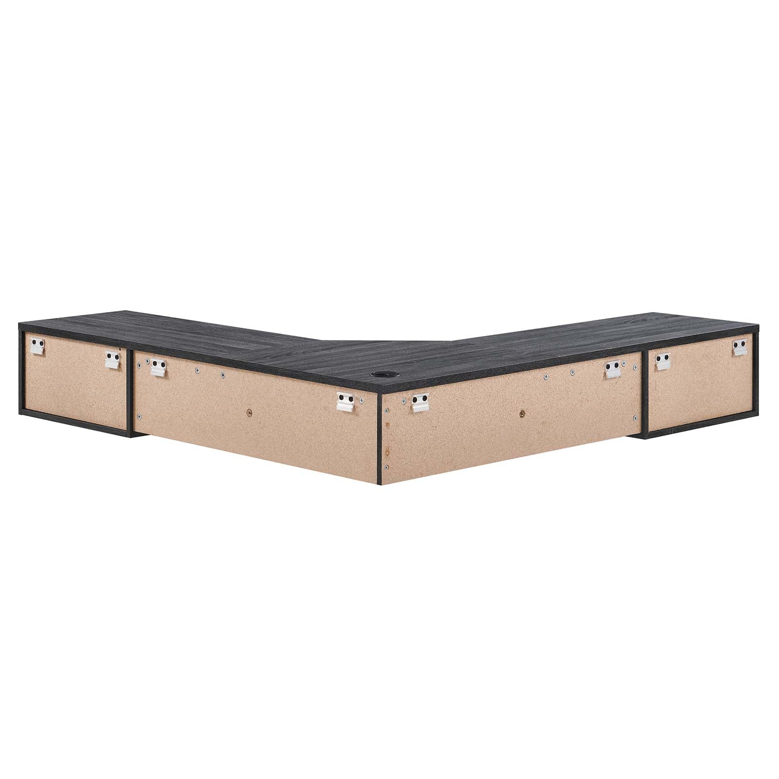 Render Wall Mount Corner Office Desk By Modway - EEI-6181 - Image 3