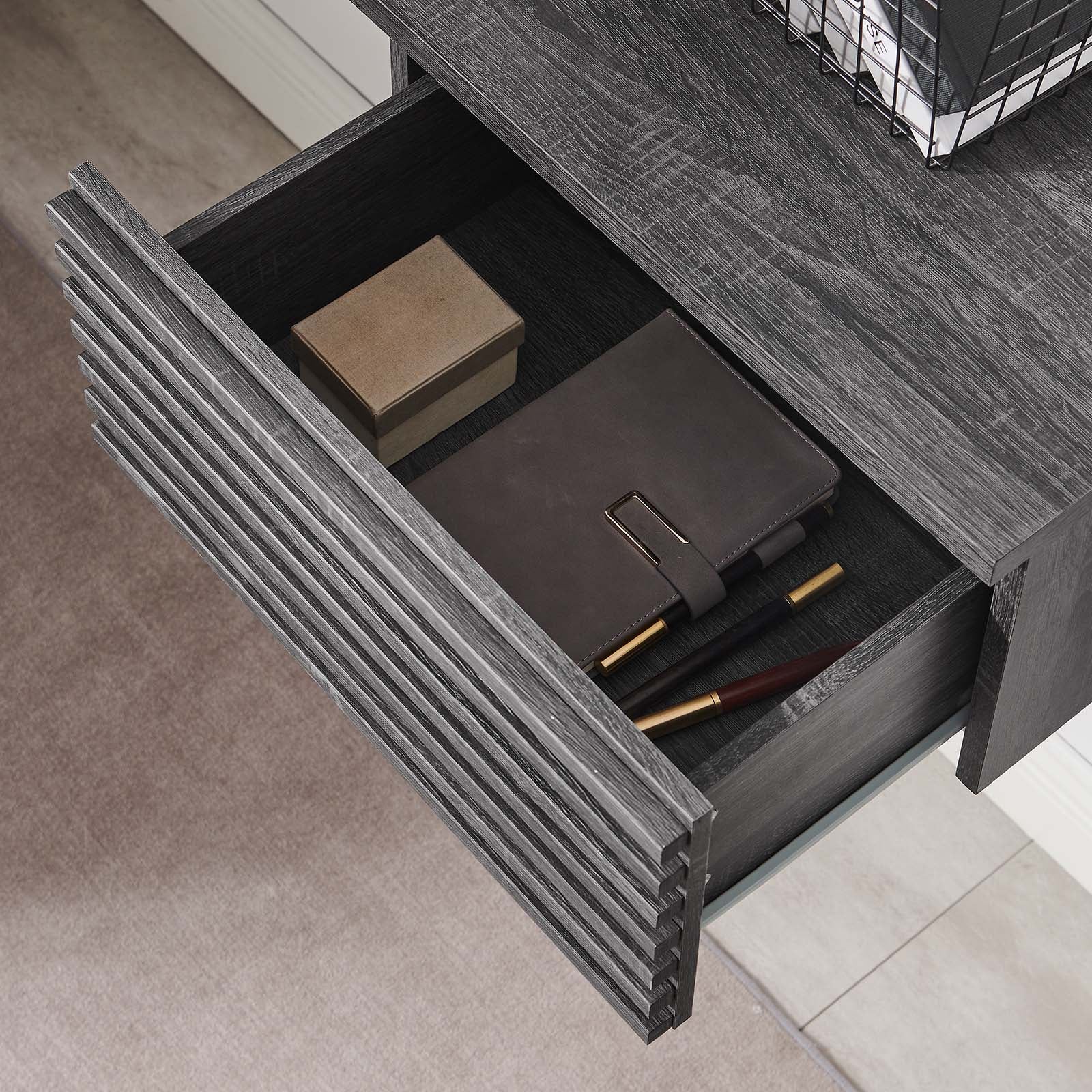 Render Wall Mount Corner Office Desk By Modway - EEI-6181 - Image 8