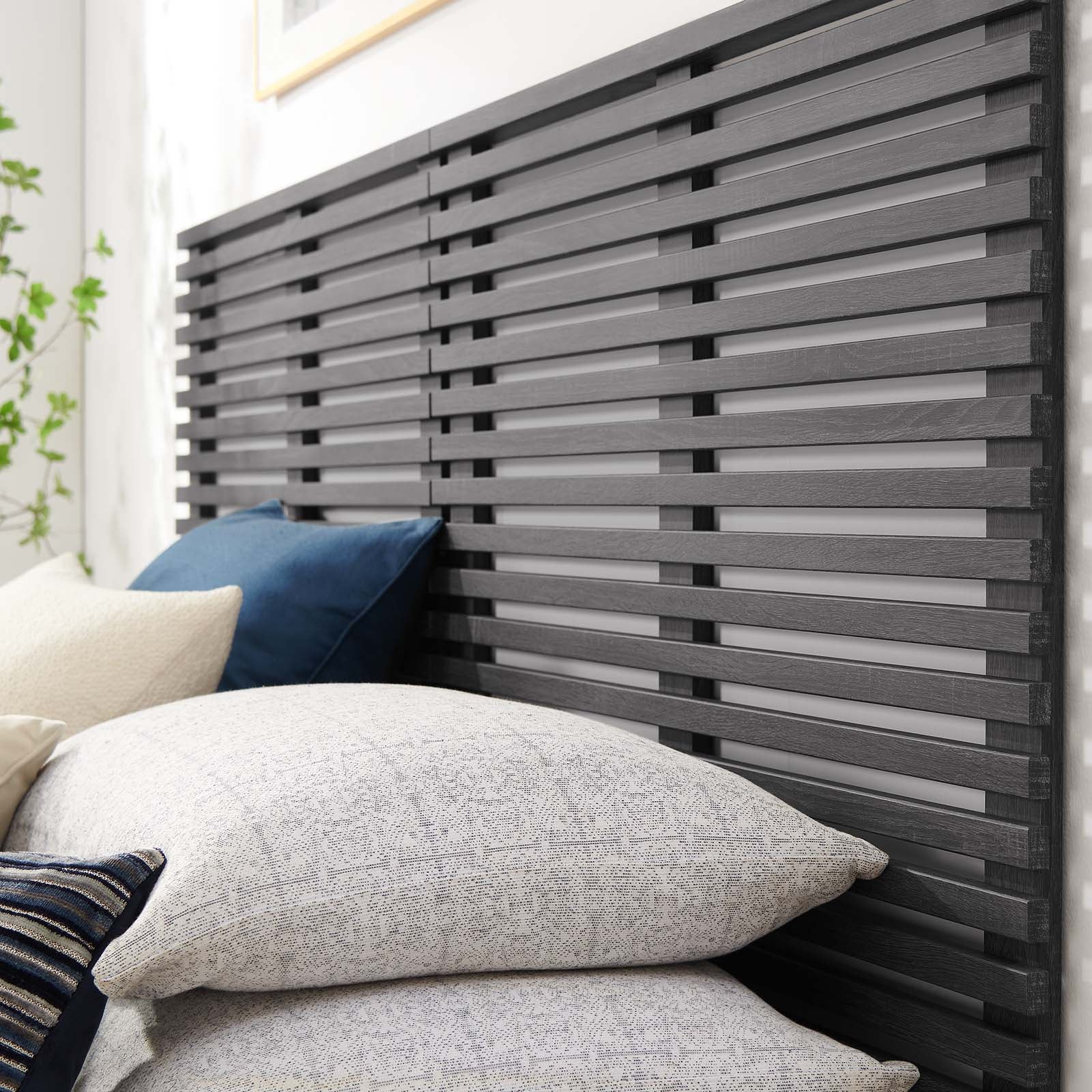 Render Wall Mount King Headboard By Modway - MOD-7111 - Image 7