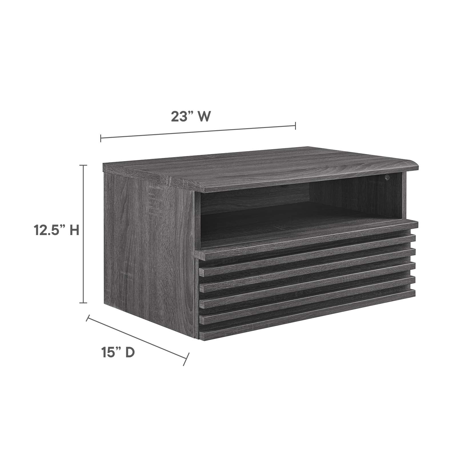 Render Wall-Mount Nightstand By Modway - MOD-7058 - Image 7