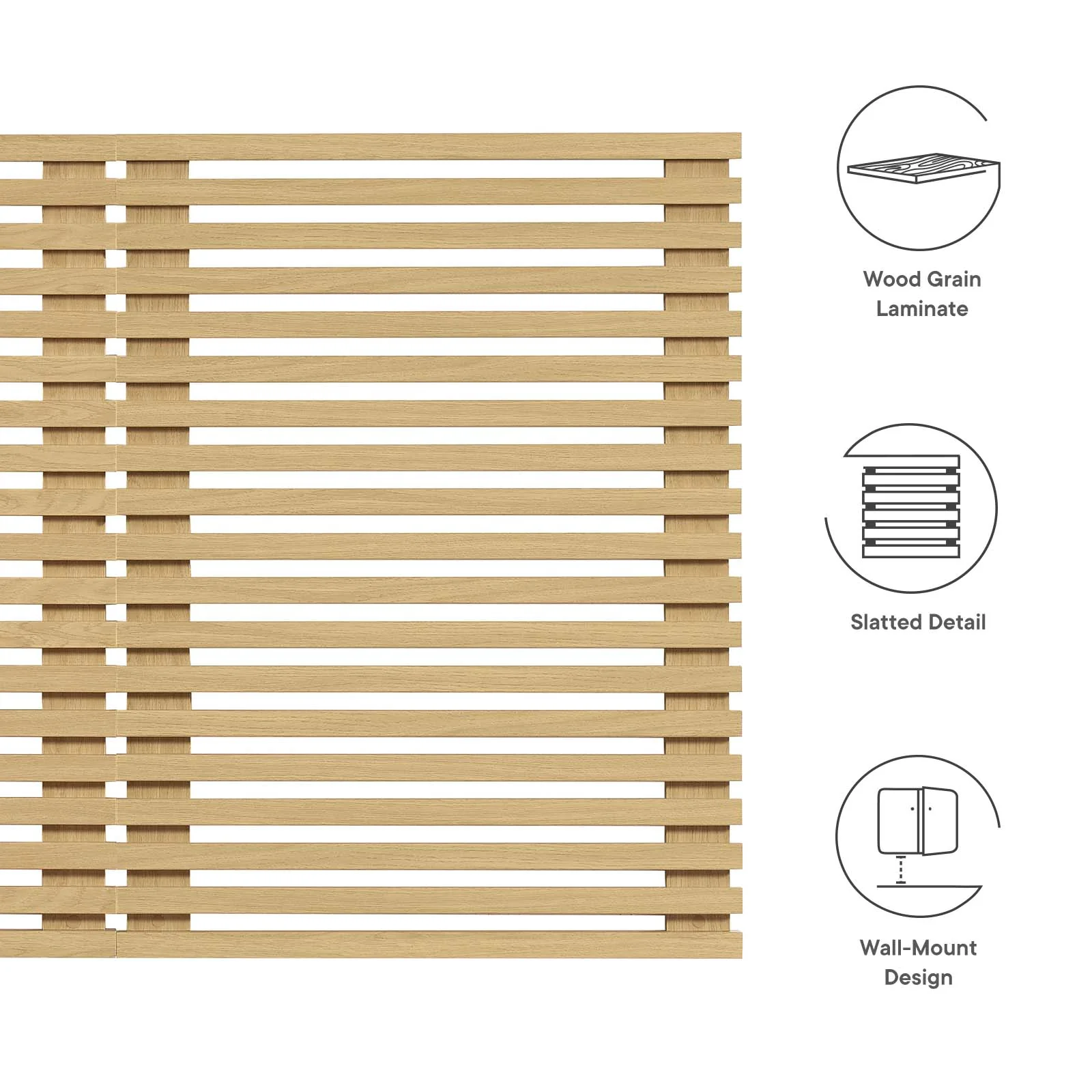 Render Wall Mount Queen Headboard By Modway - MOD-7110 - Image 12