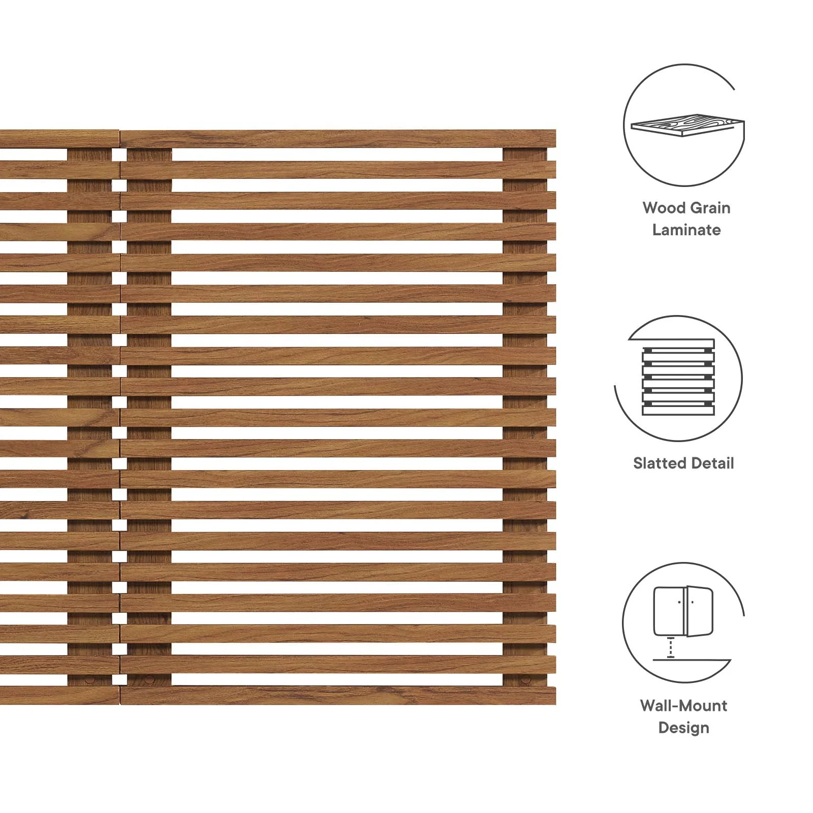 Render Wall Mount Queen Headboard By Modway - MOD-7110 - Image 19