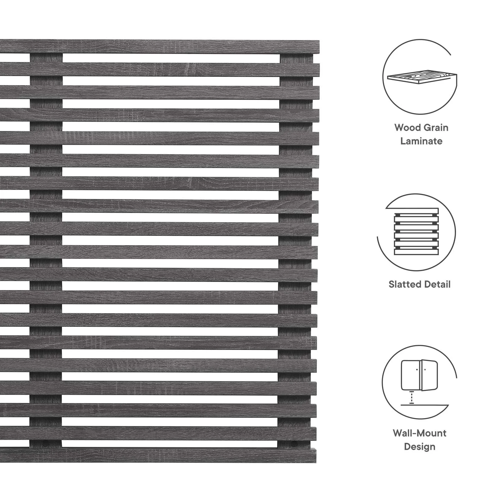 Render Wall Mount Twin Headboard By Modway - MOD-7061 - Image 5