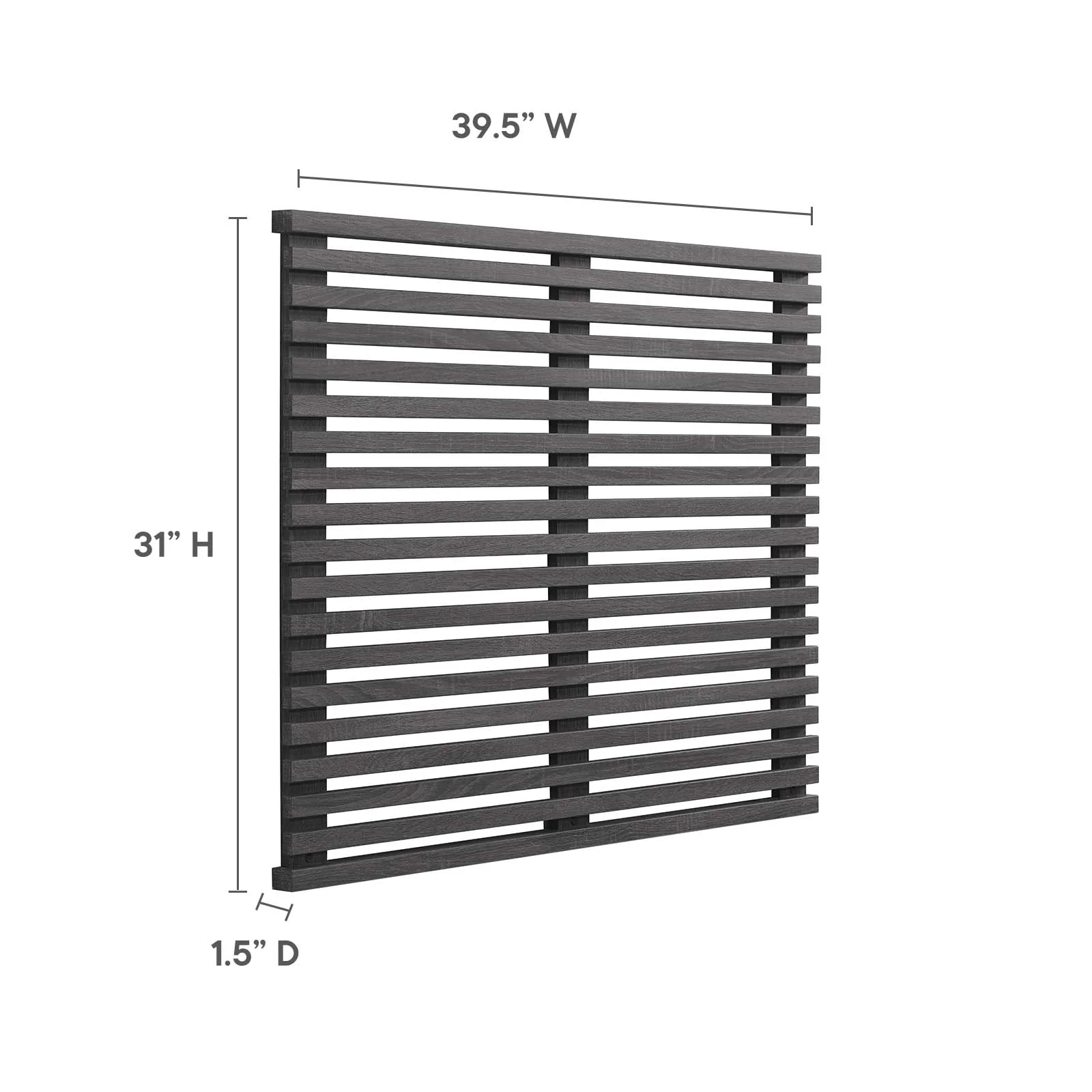 Render Wall Mount Twin Headboard By Modway - MOD-7061 - Image 6