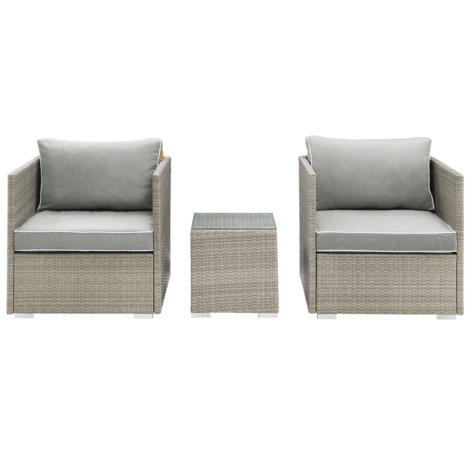 Repose 3 Piece Outdoor Patio Sectional Set By Modway - EEI-3006 - Image 10