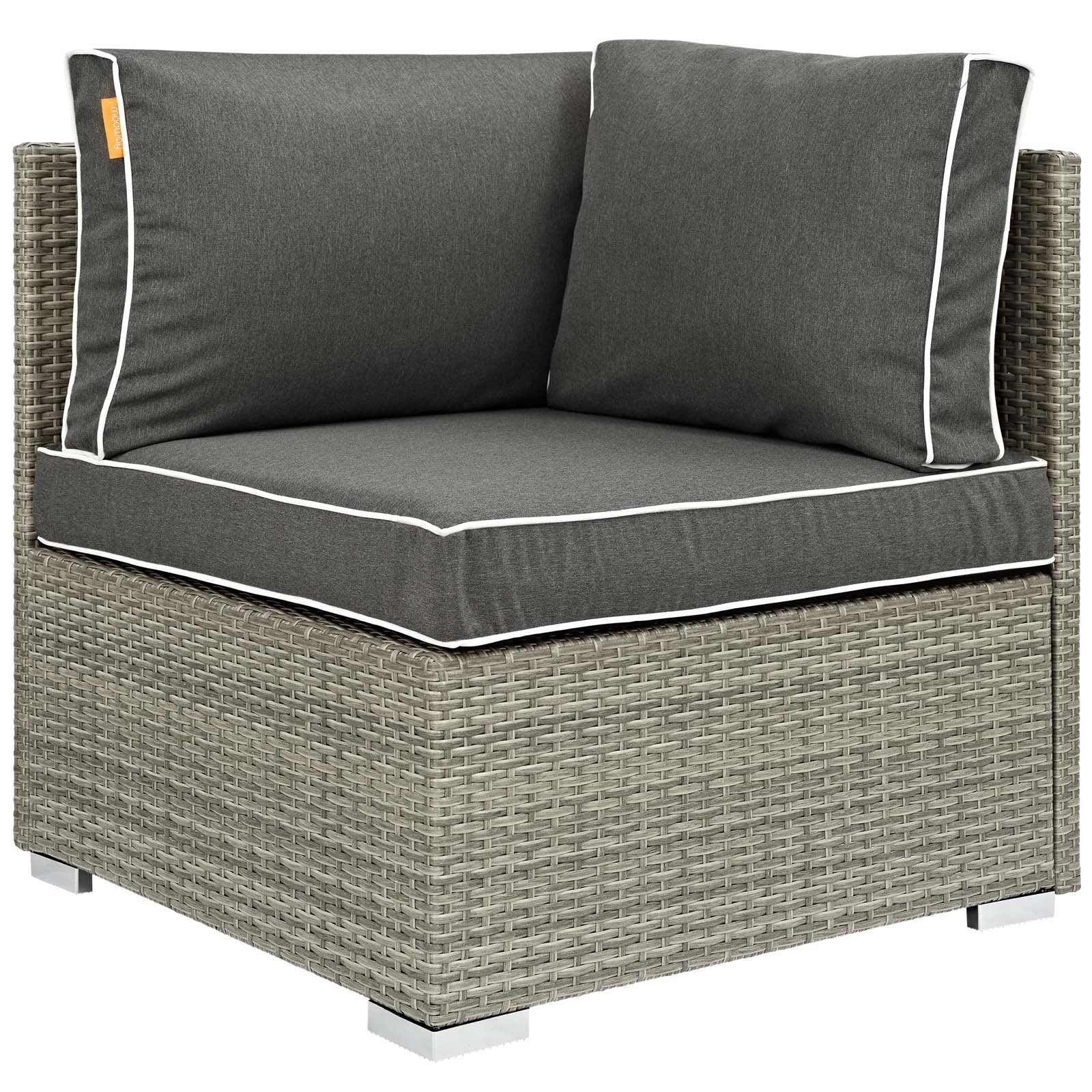 Repose 6 Piece Outdoor Patio Sectional Set By Modway - EEI-3014 - Image 11