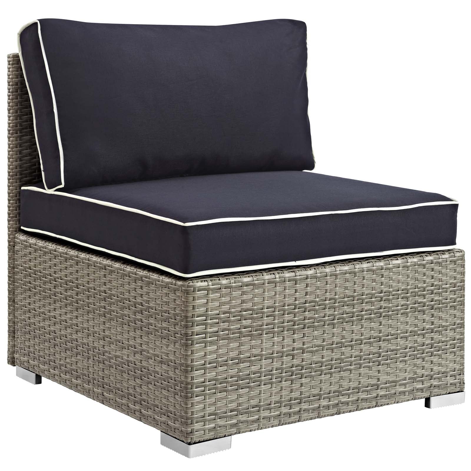 Repose 6 Piece Outdoor Patio Sectional Set By Modway - EEI-3014 - Image 24