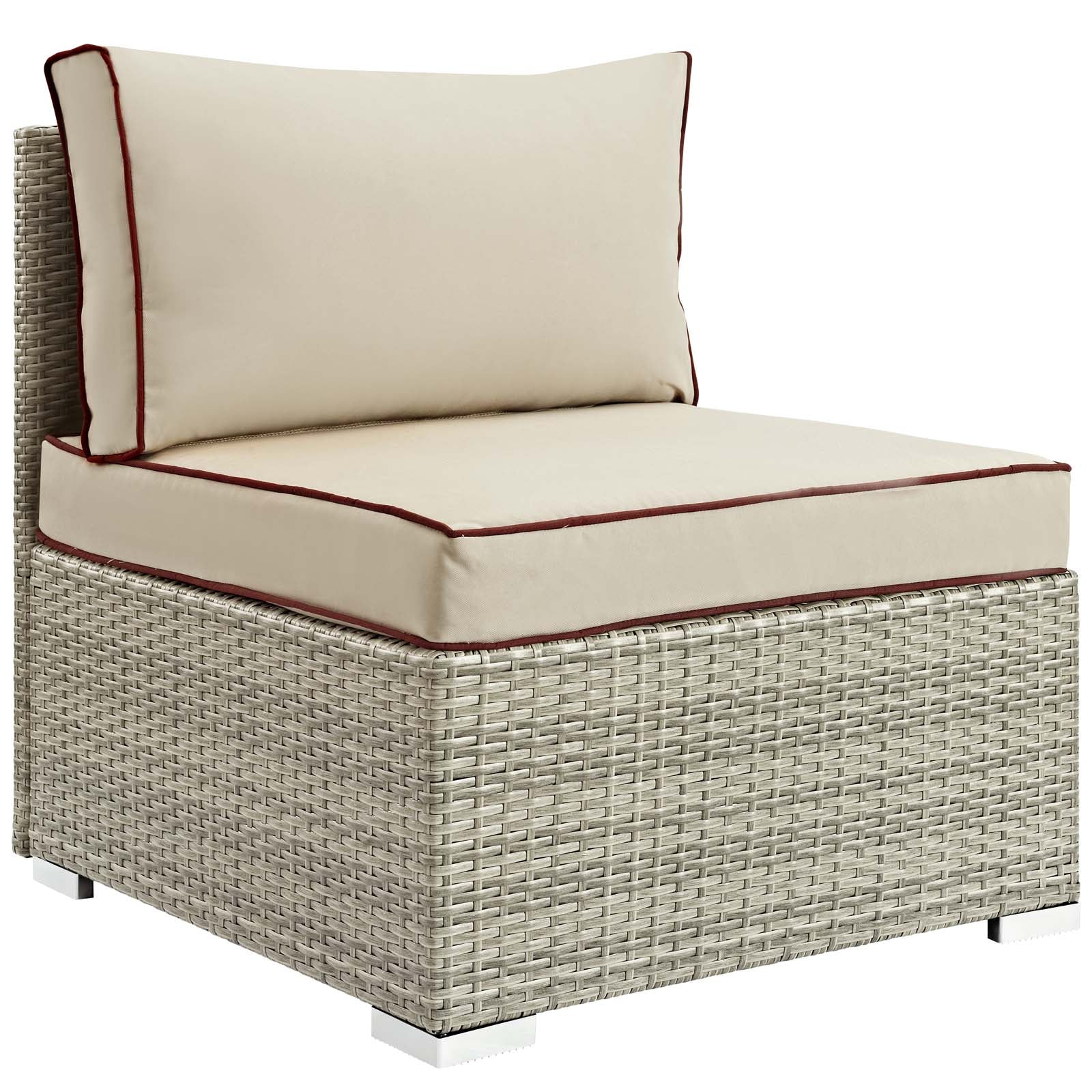 Repose 6 Piece Outdoor Patio Sectional Set By Modway - EEI-3014 - Image 4