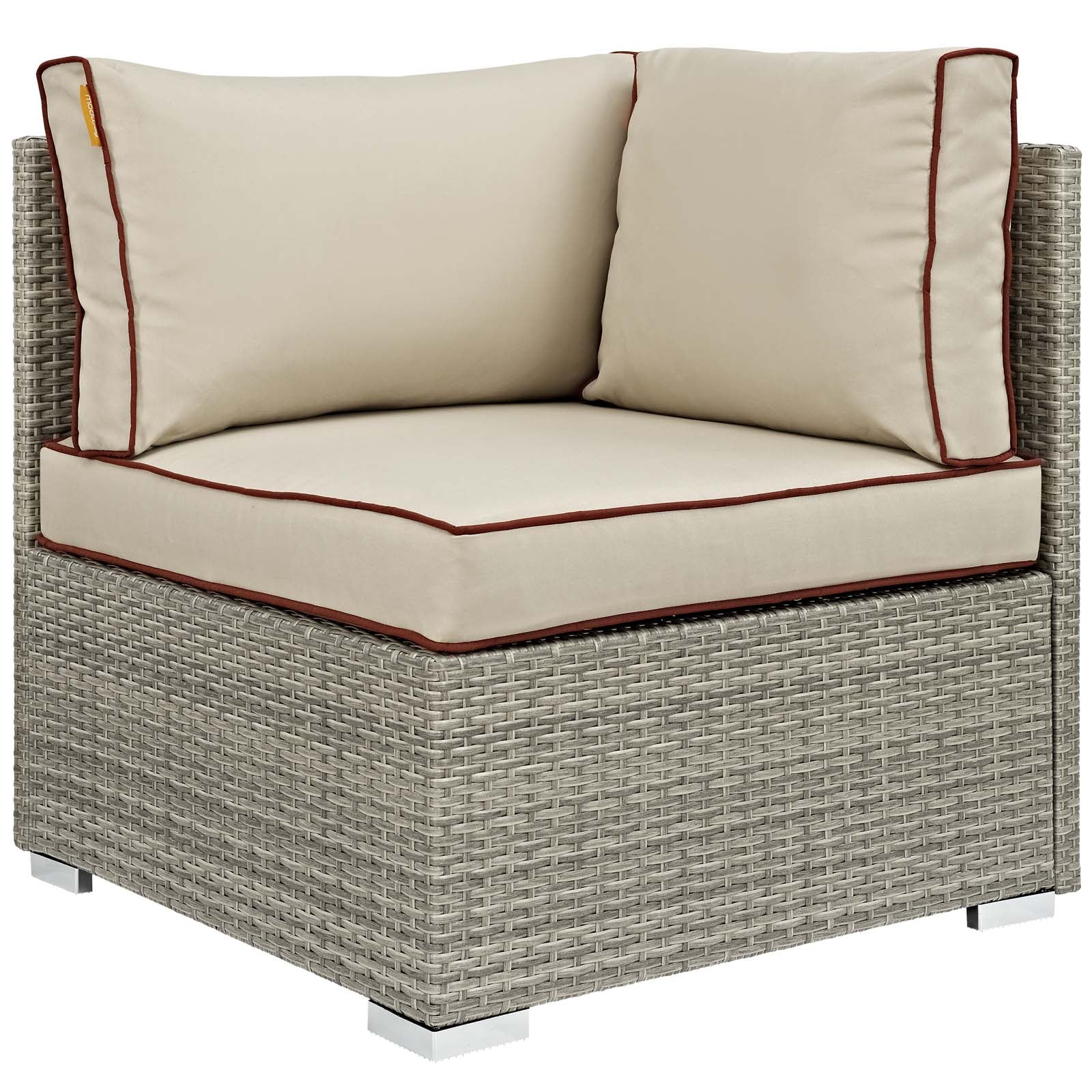 Repose 6 Piece Outdoor Patio Sectional Set By Modway - EEI-3014 - Image 5