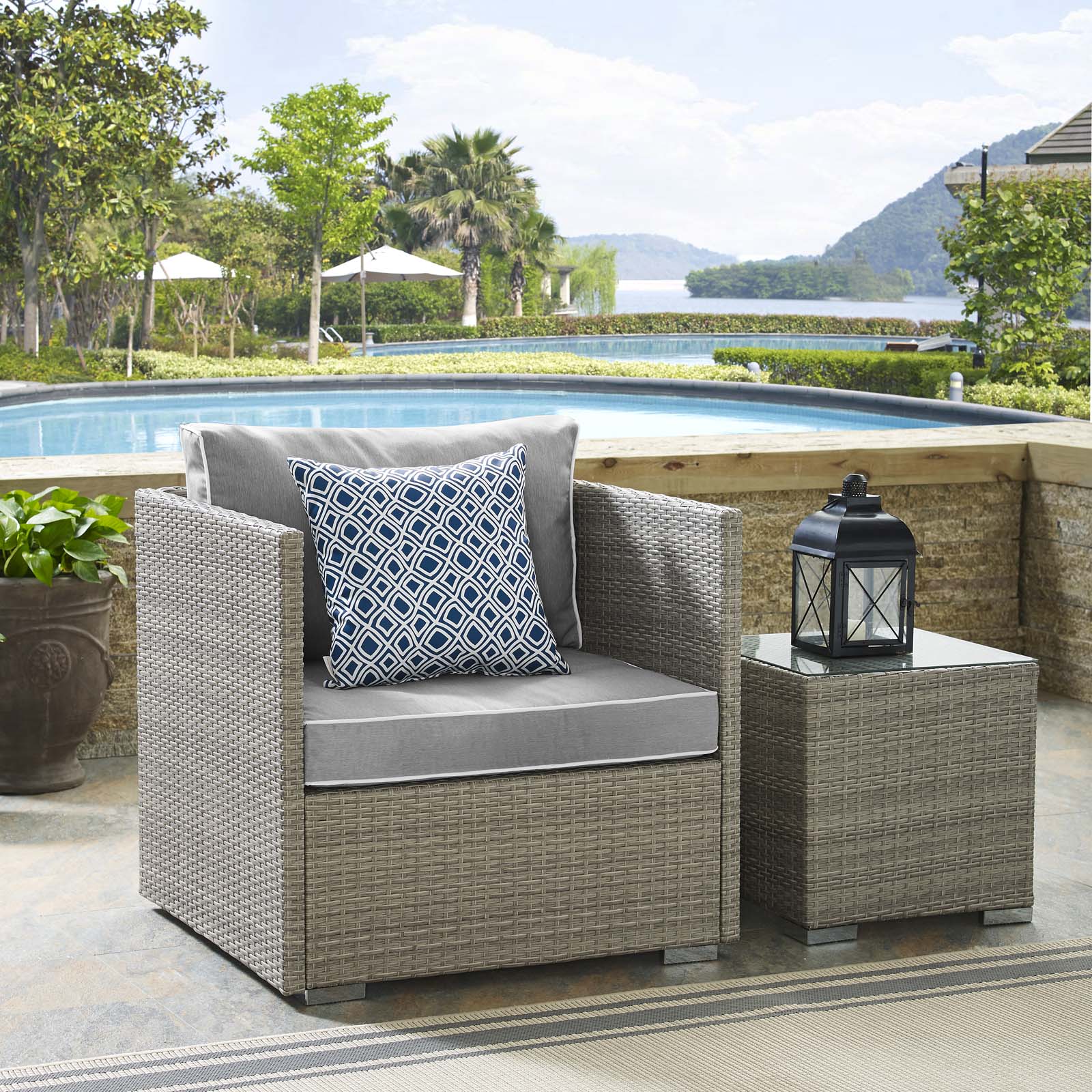 Repose Outdoor Patio Armchair By Modway - EEI-2960 - Image 9