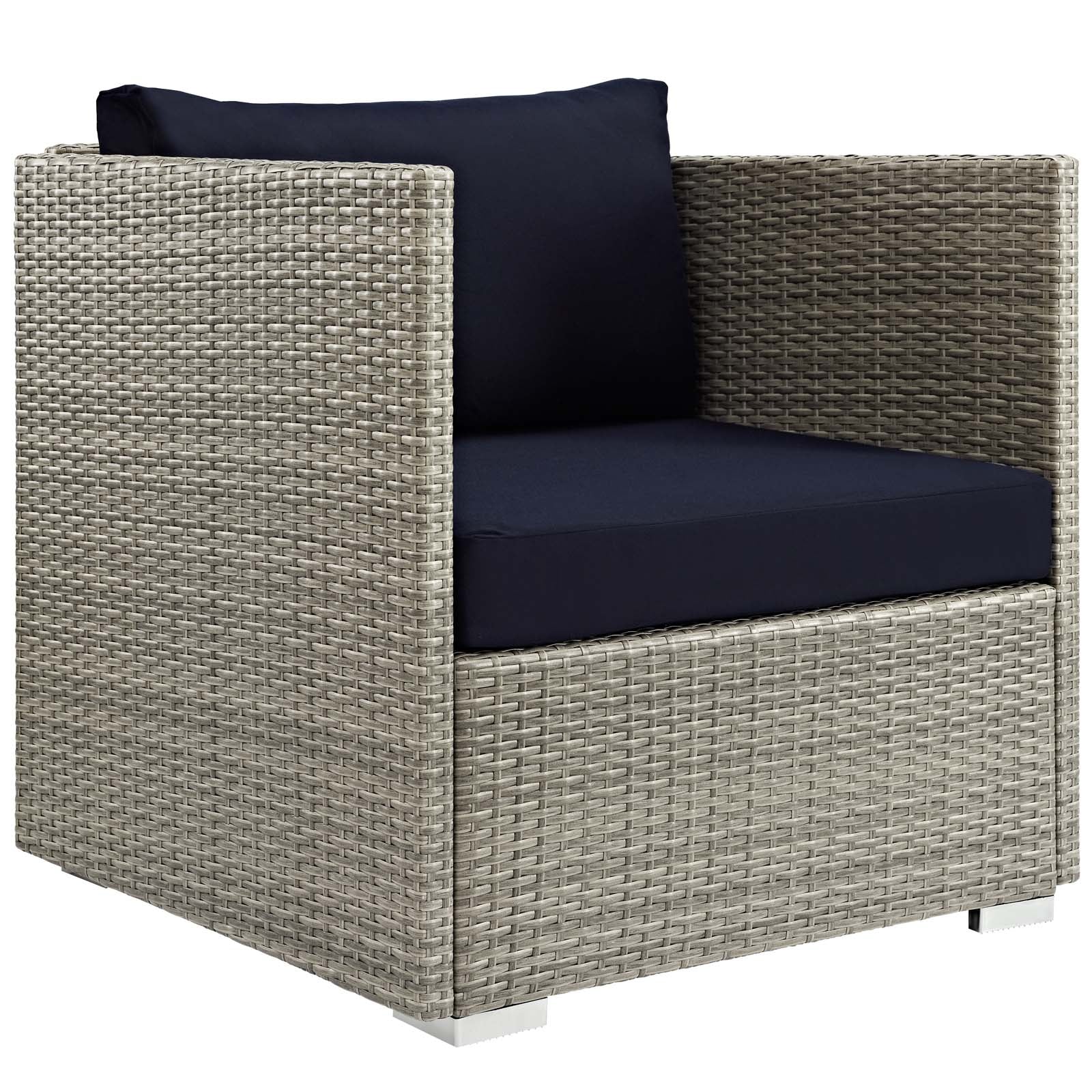 Repose Sunbrella® Fabric Outdoor Patio Armchair By Modway - EEI-2961 - Image 2