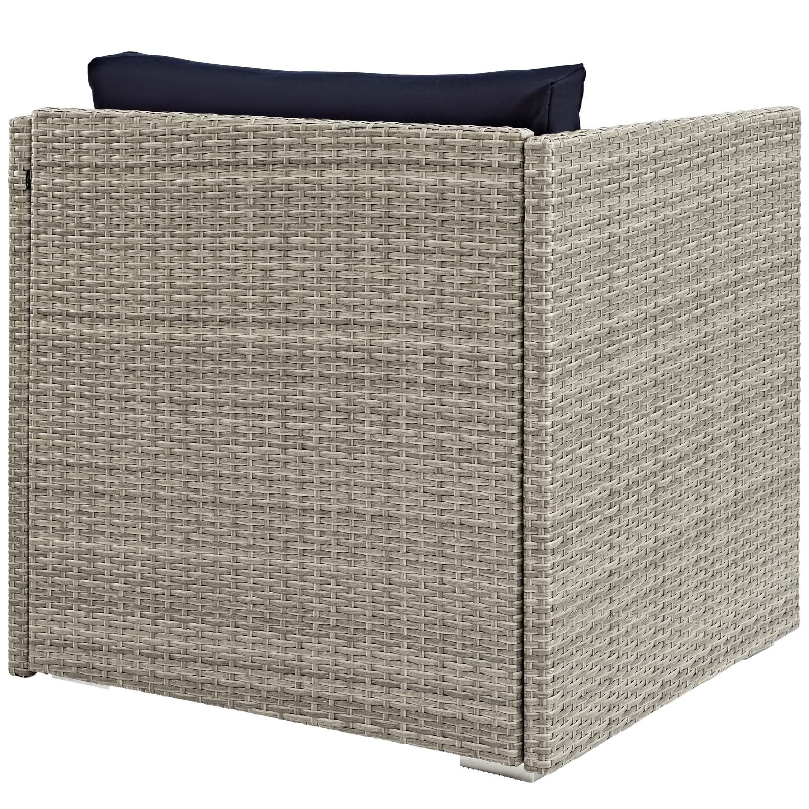 Repose Sunbrella® Fabric Outdoor Patio Armchair By Modway - EEI-2961 - Image 4