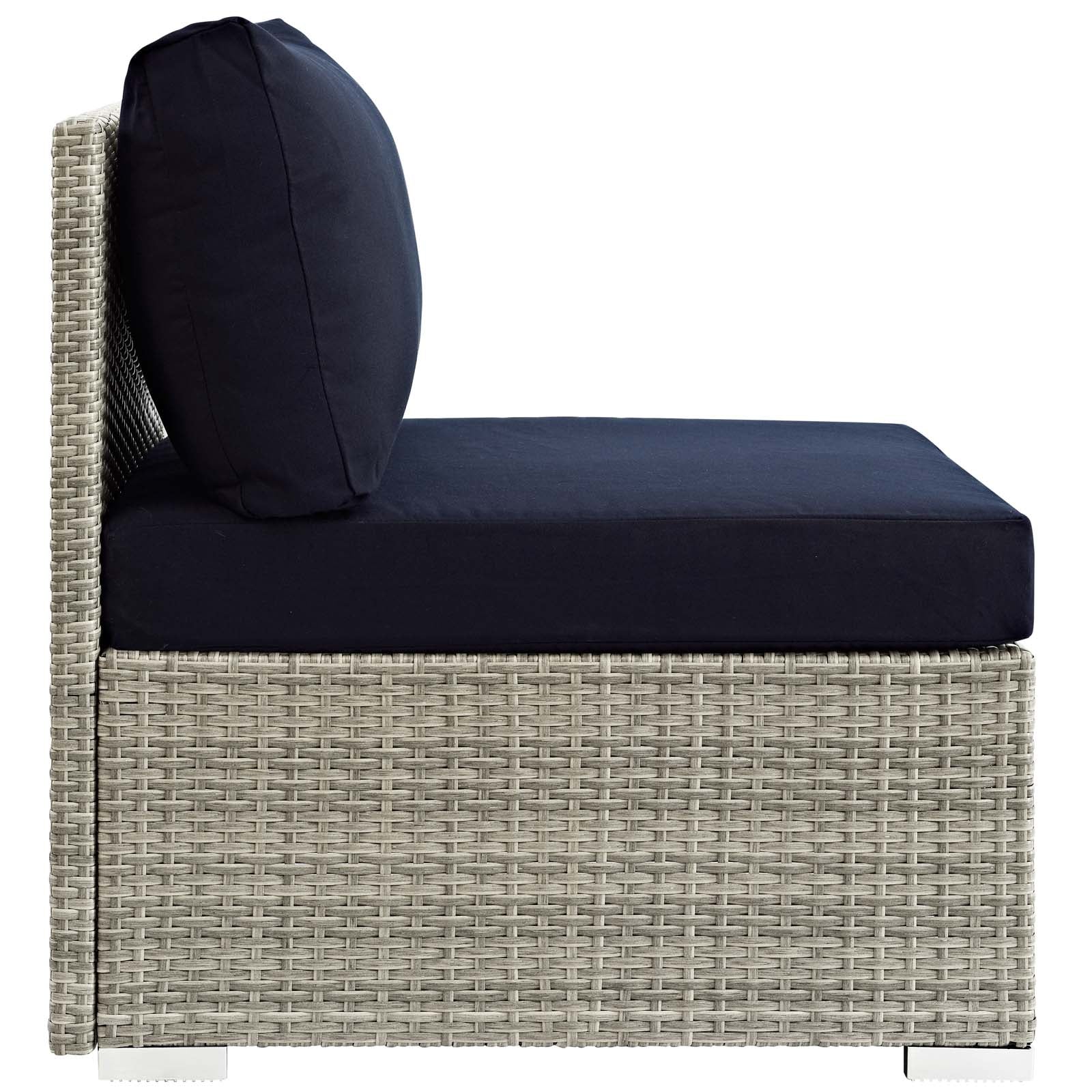 Repose Sunbrella® Fabric Outdoor Patio Armless Chair By Modway - EEI-2959 - Image 3