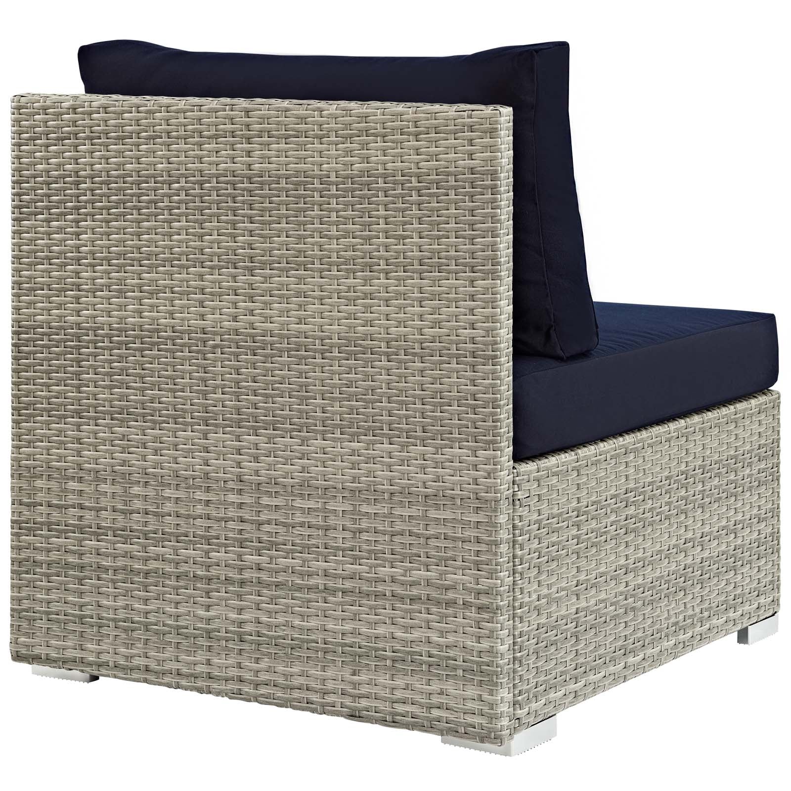 Repose Sunbrella® Fabric Outdoor Patio Armless Chair By Modway - EEI-2959 - Image 4