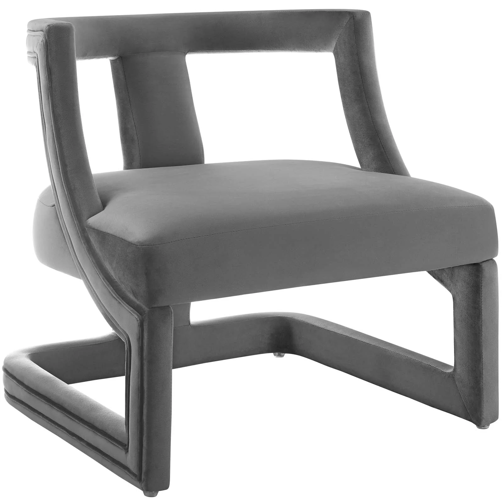 Requisite Accent Lounge Performance Velvet Armchair By Modway - EEI-3485 - Image 2