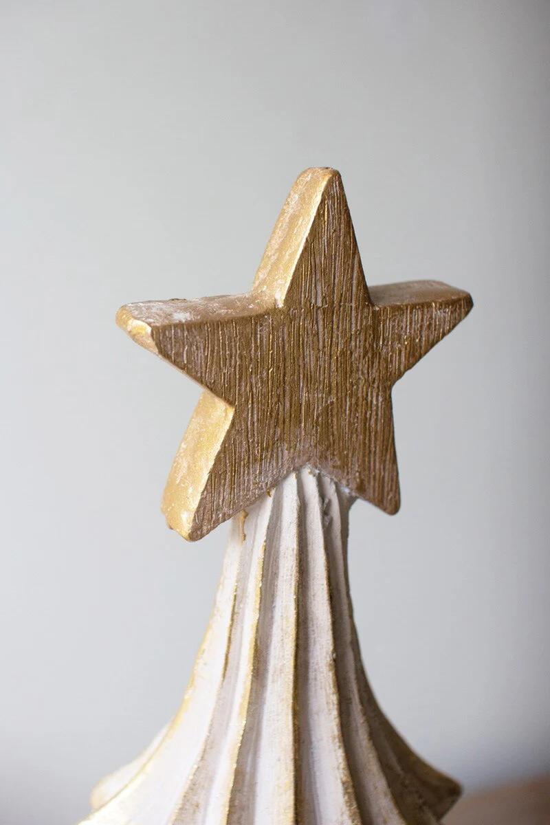 Resin Christmas Topiaries By Kalalou - Image 2