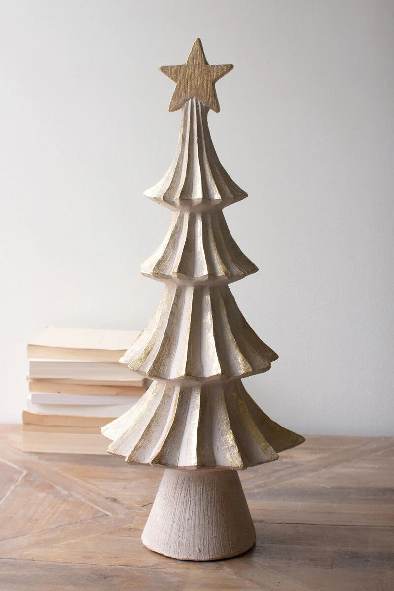 Resin Christmas Topiaries By Kalalou - Image 4