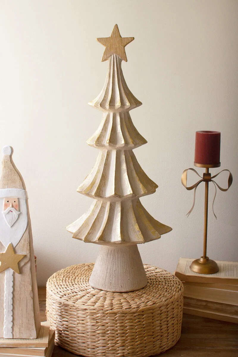 Resin Christmas Topiaries By Kalalou - Image 5