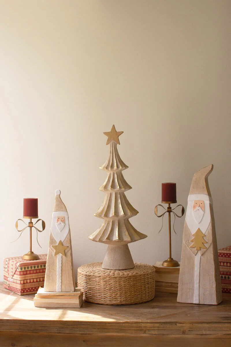 Resin Christmas Topiaries By Kalalou - Image 6