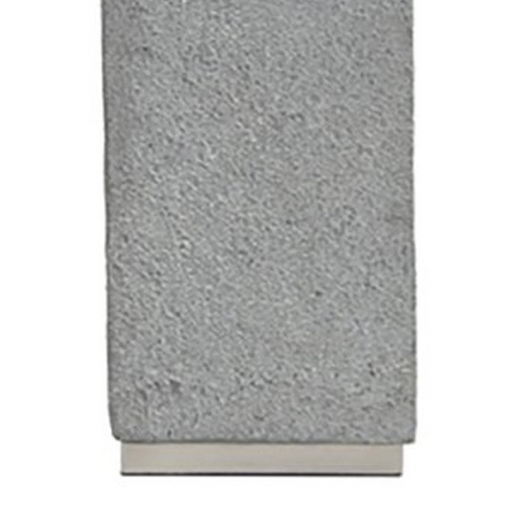 Resin Table Lamp With Faux Concrete Finish And Hardback ShadeSet Of 2Gray By Benzara - Image 3